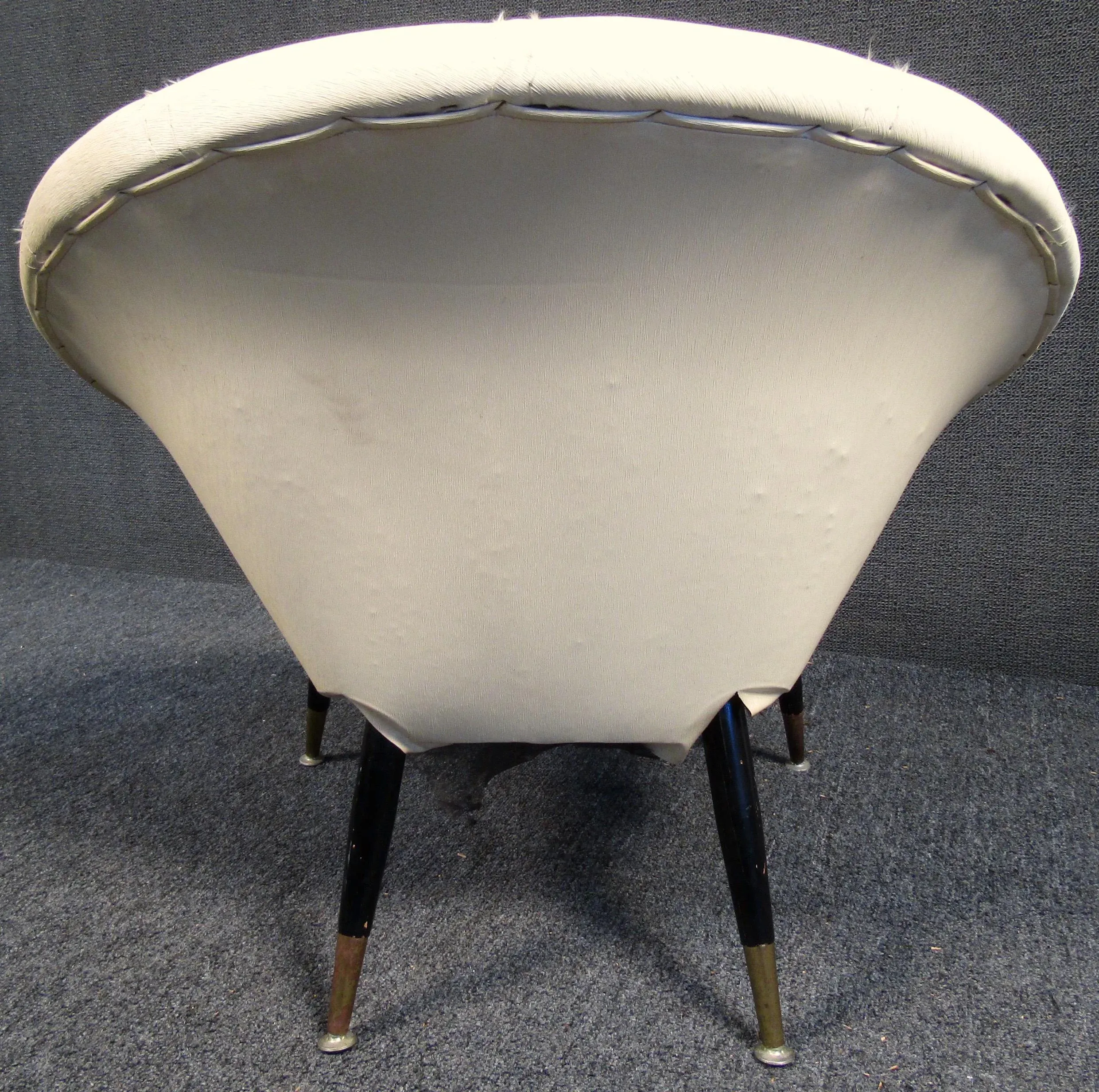 1970s Vintage Modern Papasan Style Chair