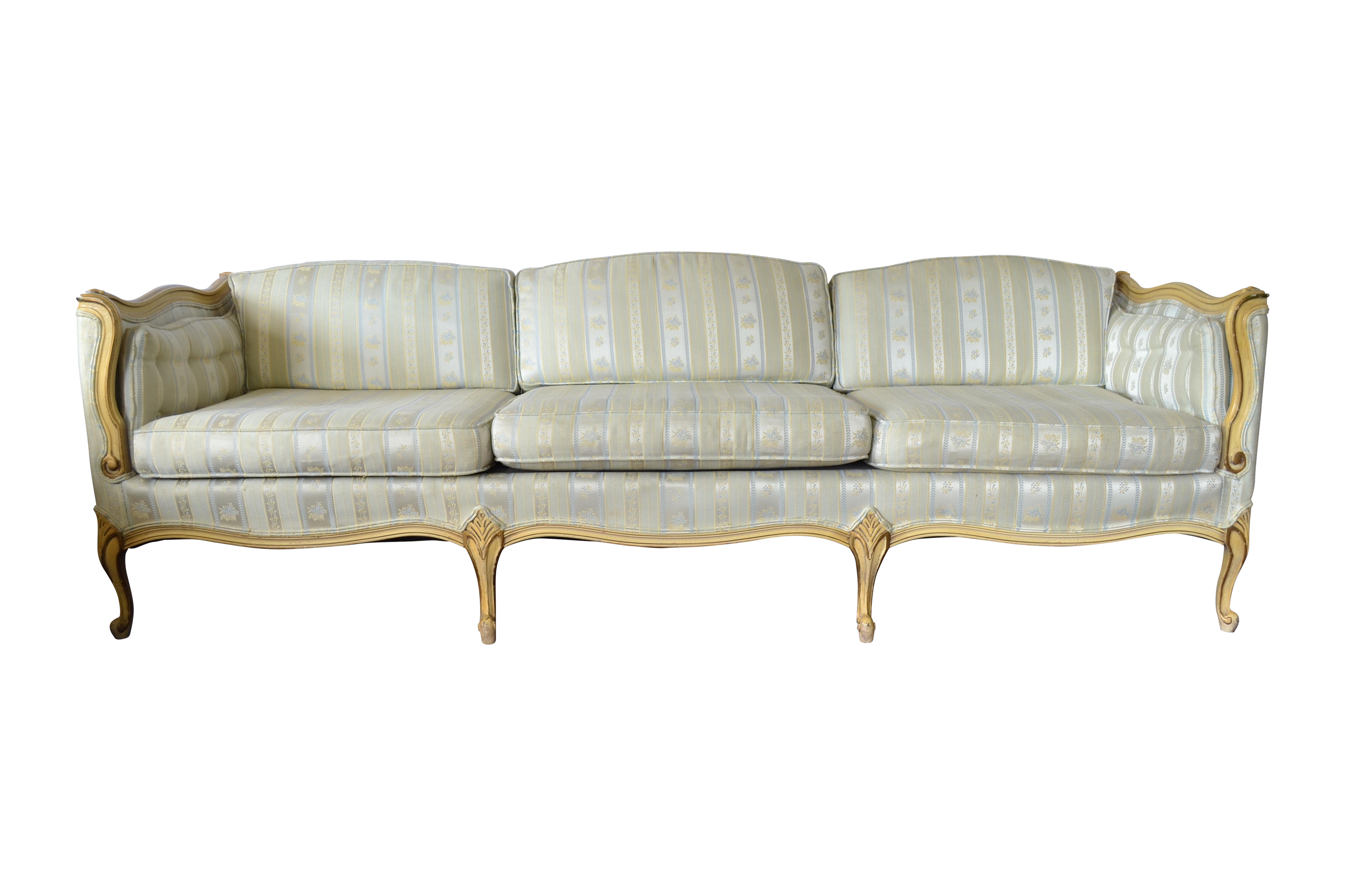 Vintage French Provincial Sofa Chairish