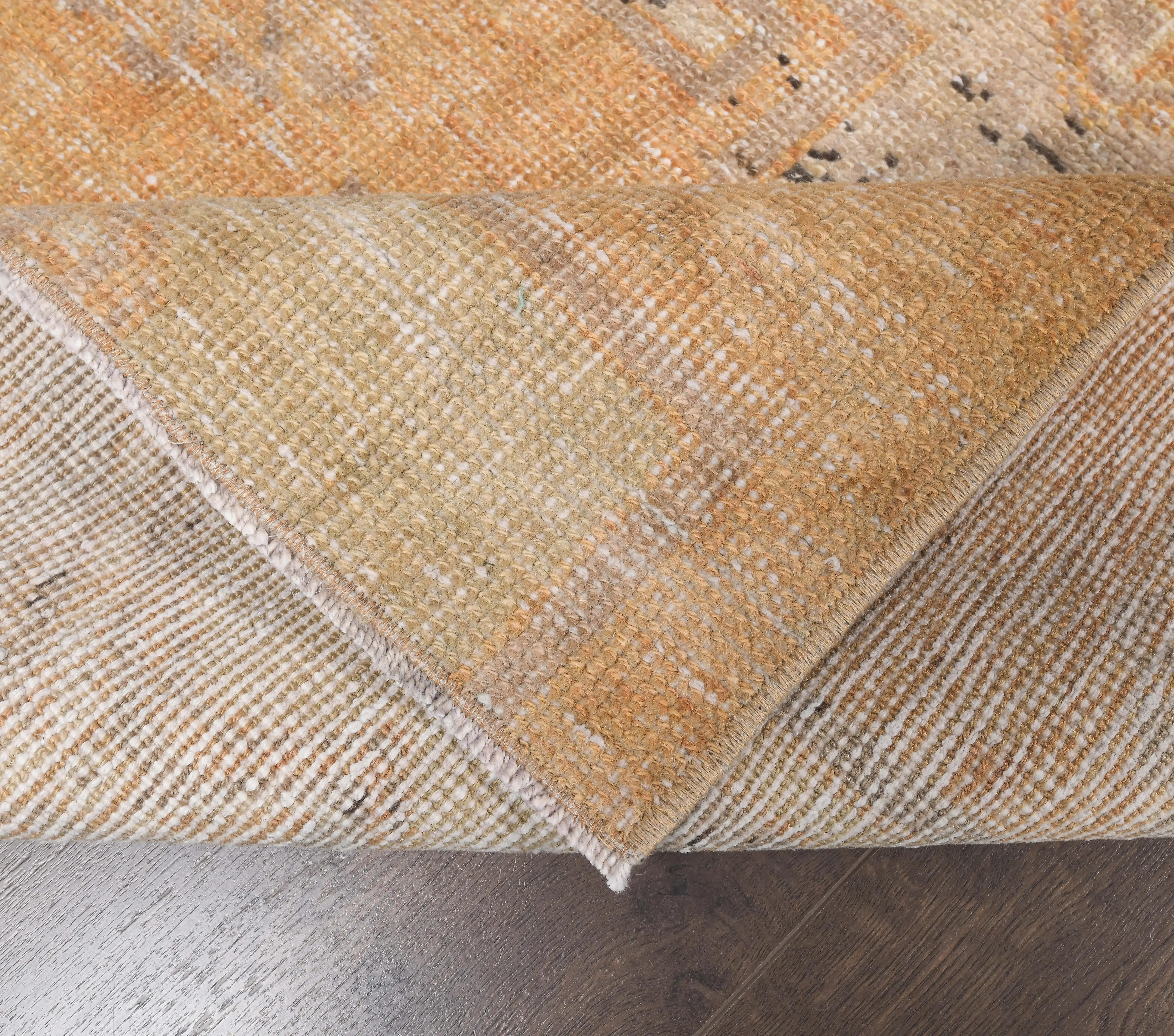 1970s - Turkish Hand-Knotted Runner Rug - 2.8x8.5 Ft
