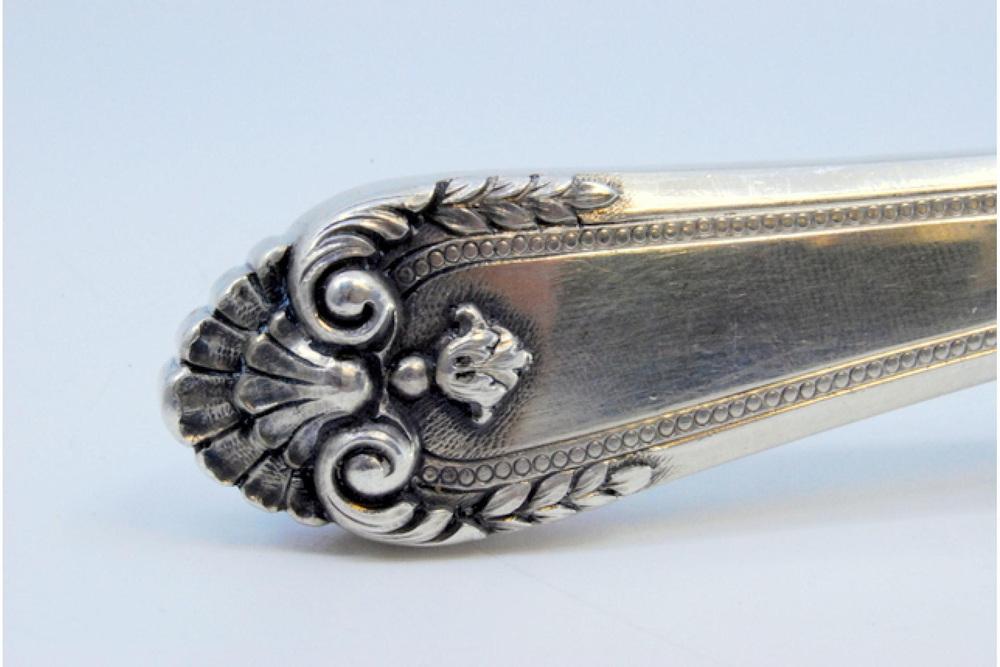 Silver Cake Serving Spatula