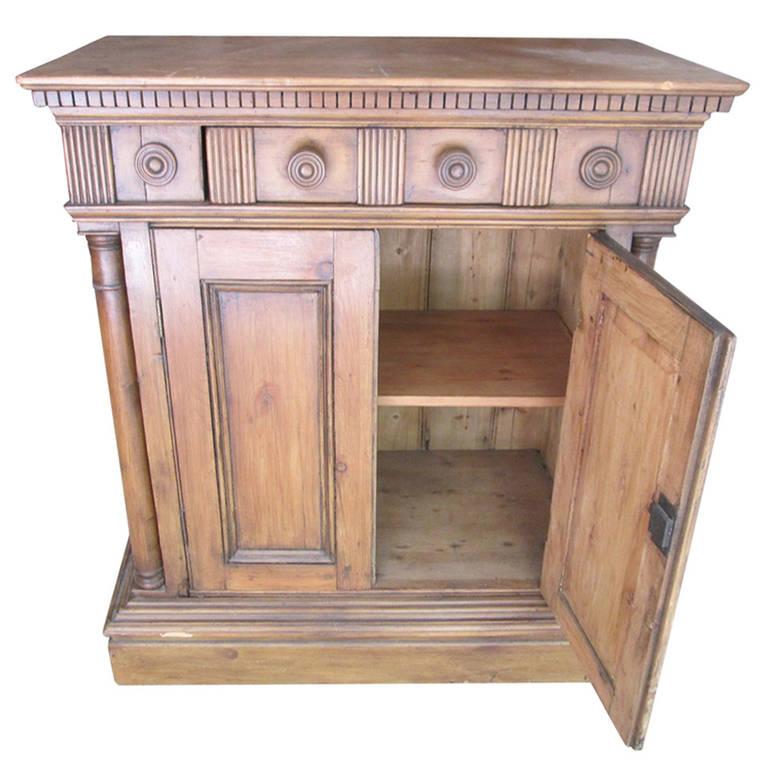 Jacobean English Console Cabinet Table Chairish