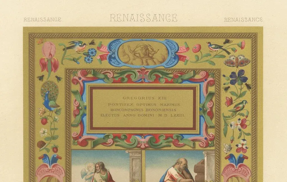 Pralon after Albert Racinet, LXI of L'Ornement Polychrome, 1869, Paper