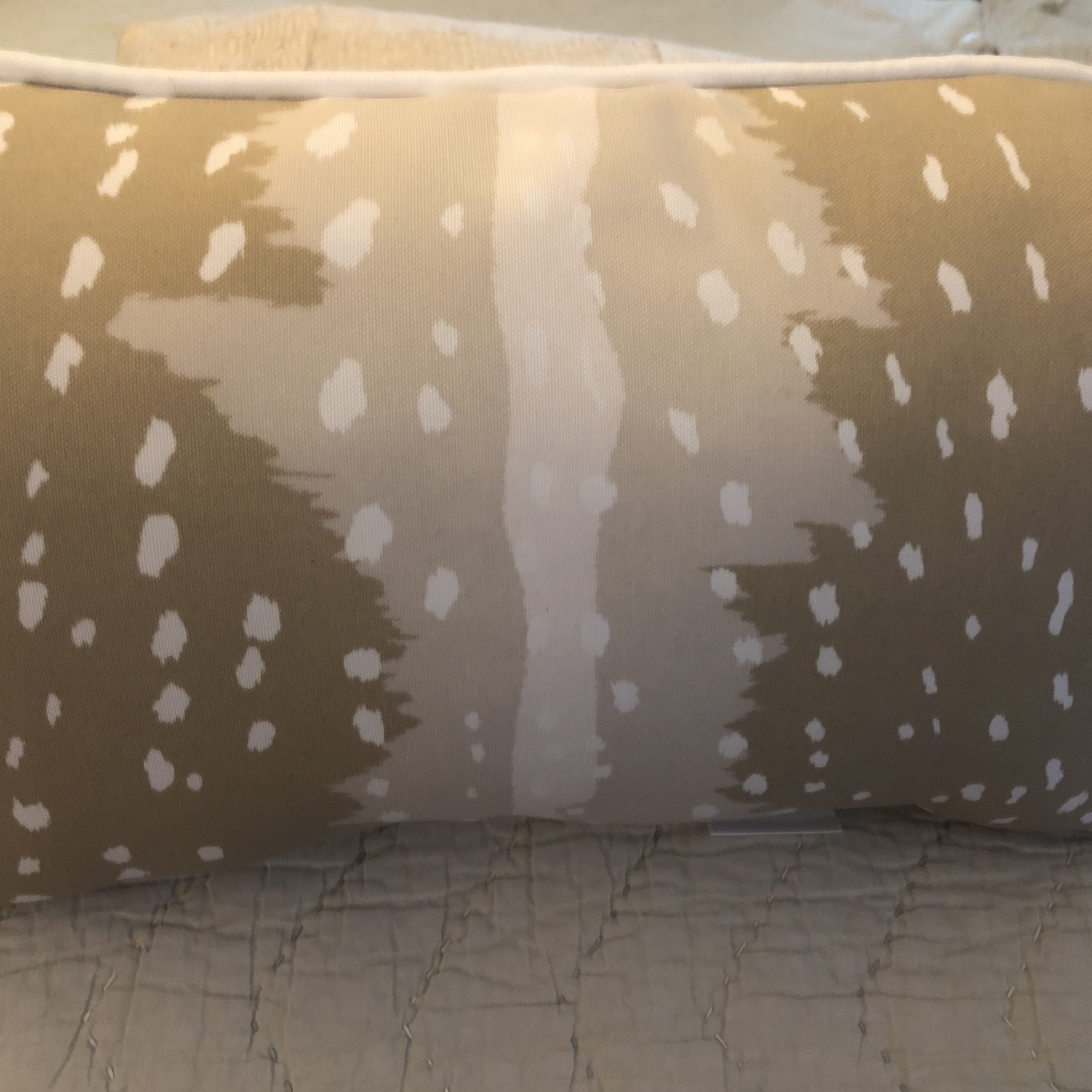 Hampton Bay Fawn Lumbar Pillow Chairish