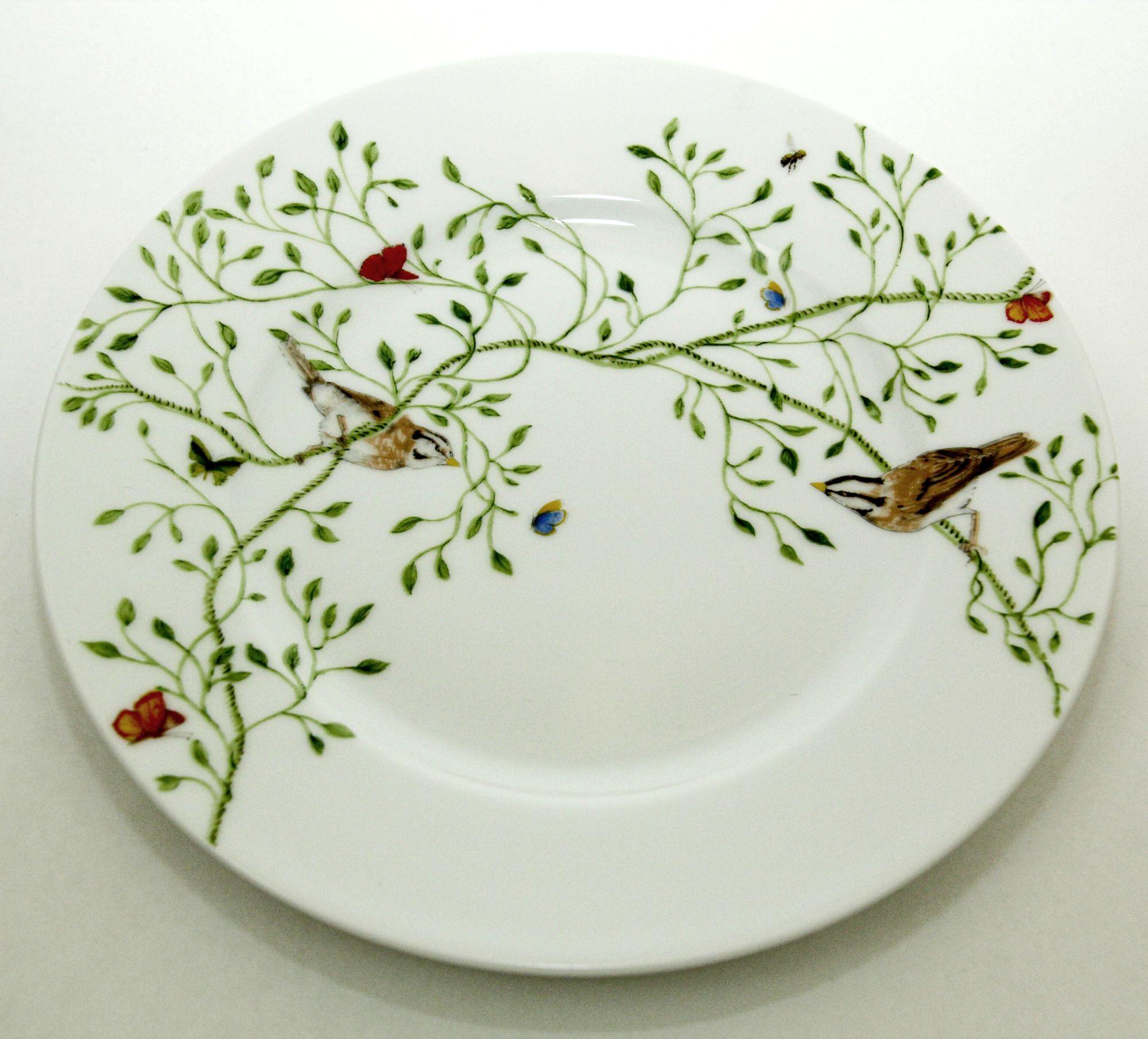 Raynaud Limoges France Porcelain Set Histoire Naturelle