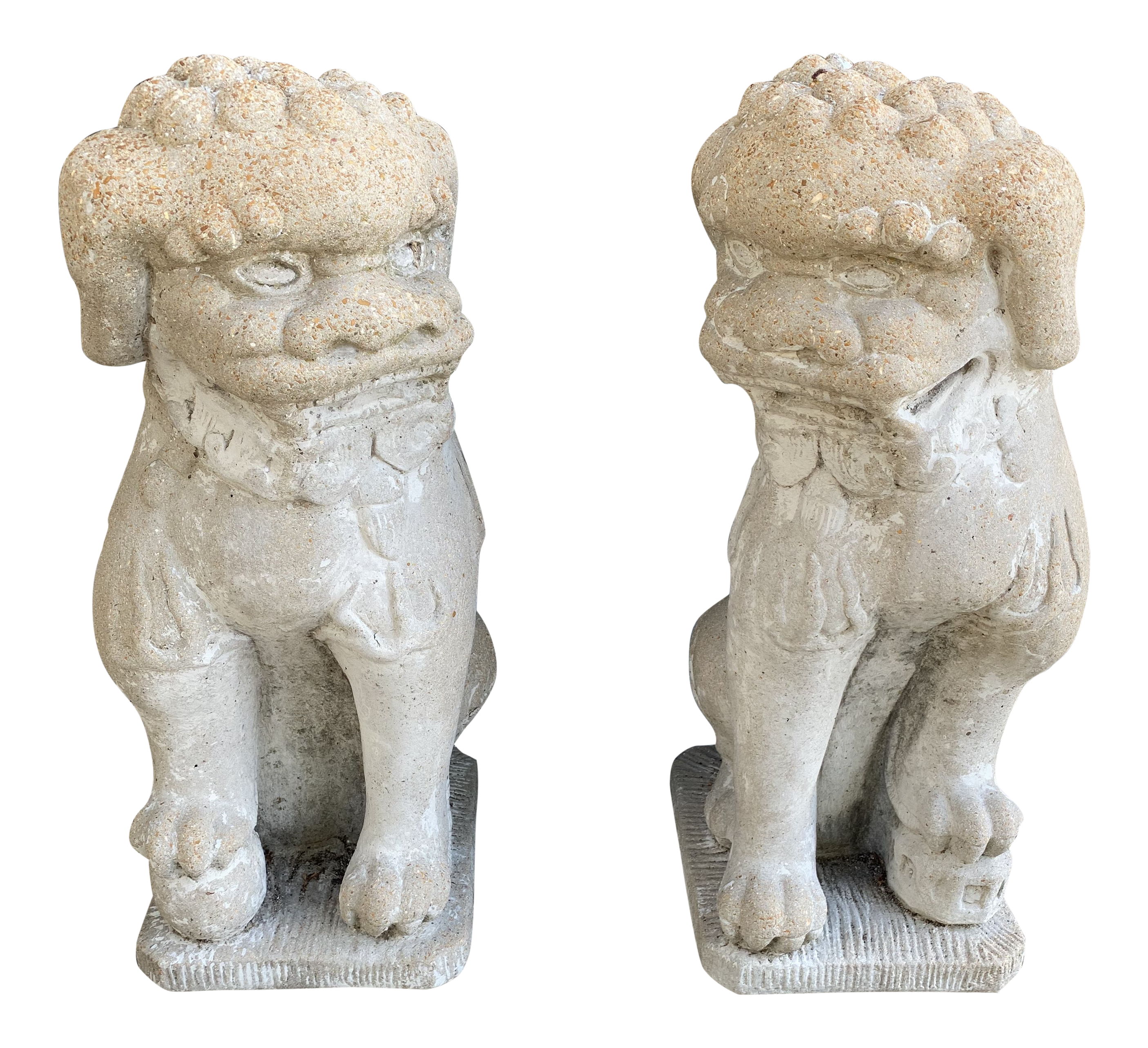 cement foo dogs