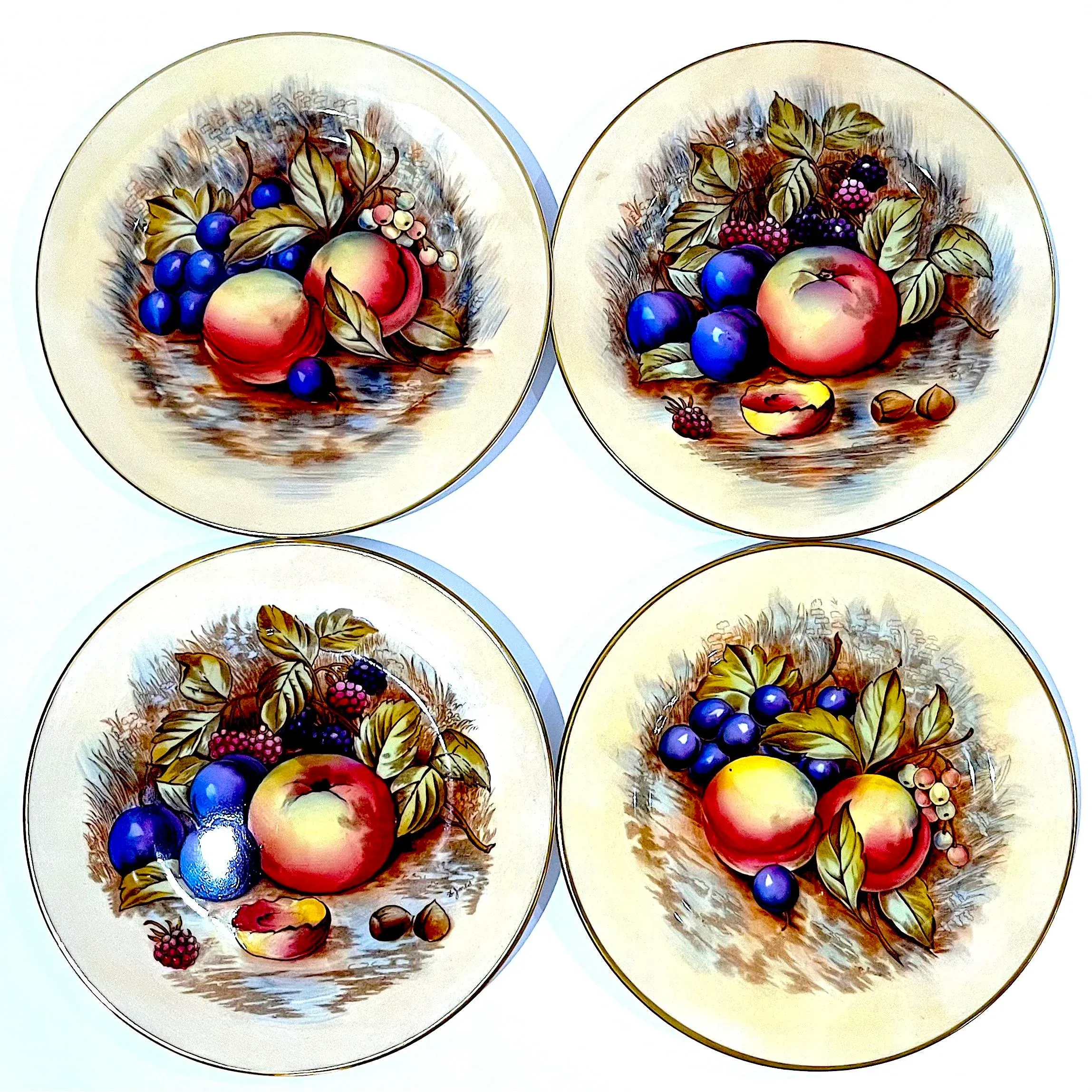 ❤️イギリスAynsleyヴィンテージC&S プレート大小セット ❤️1813