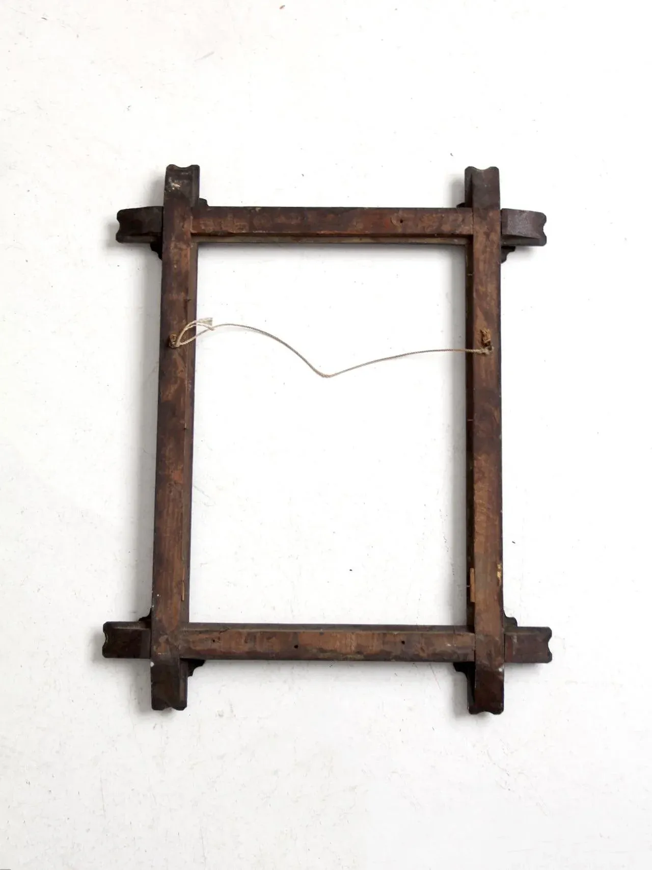 Antique Tramp Art Picture Frame
