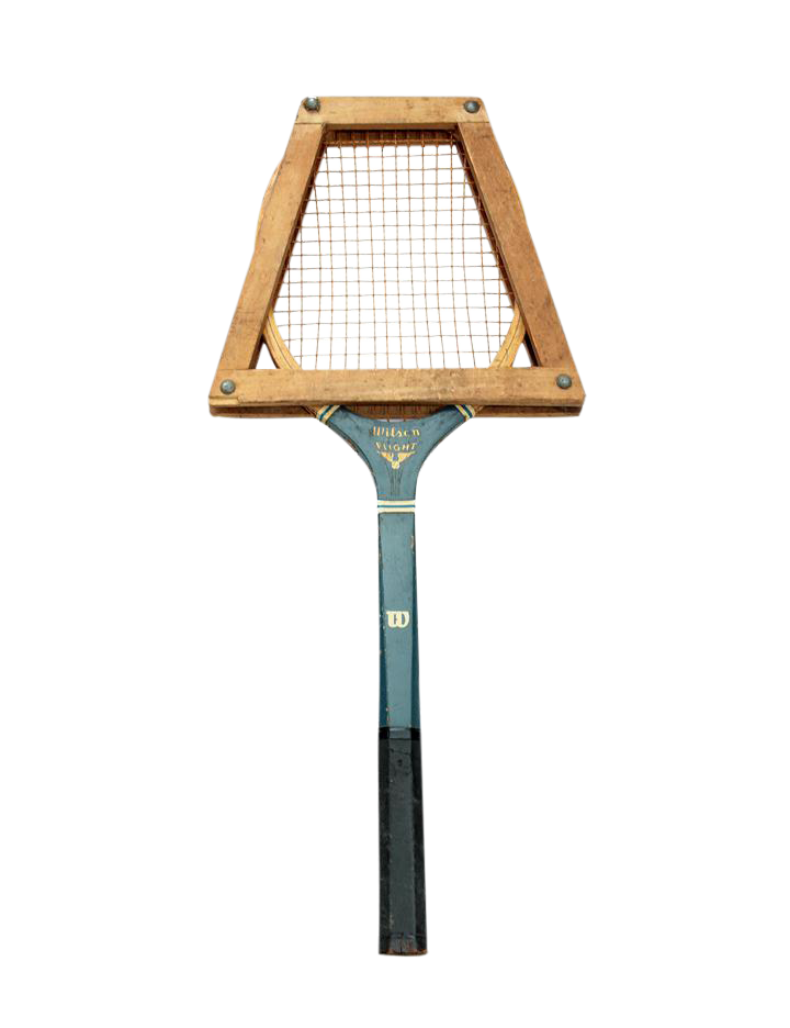 Vintage Wilson Tennis Racquet Chairish
