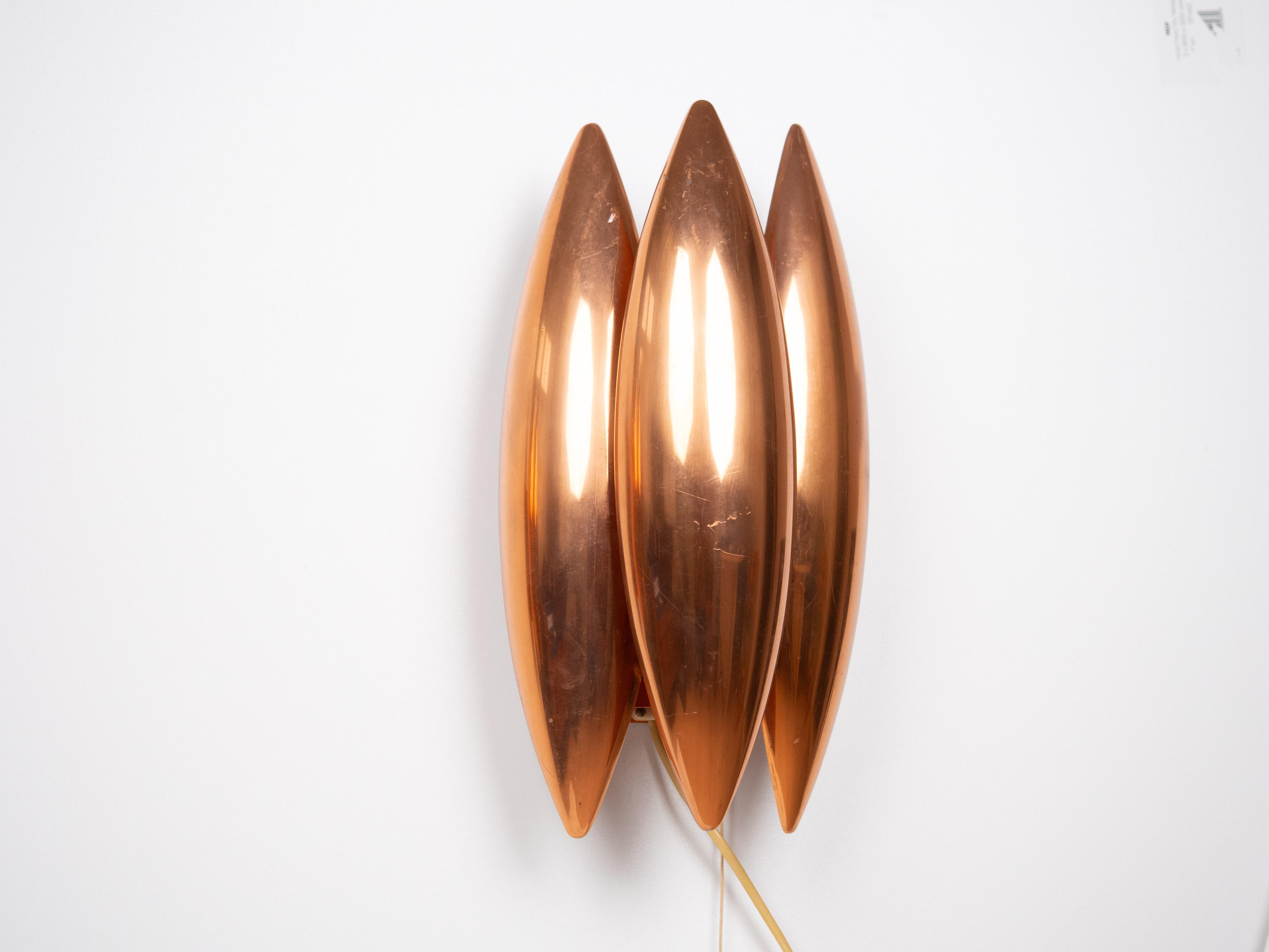 Danish Kastor Sconces by Jo Hammerborg for Fog & Morup, 1960s, Set of 2