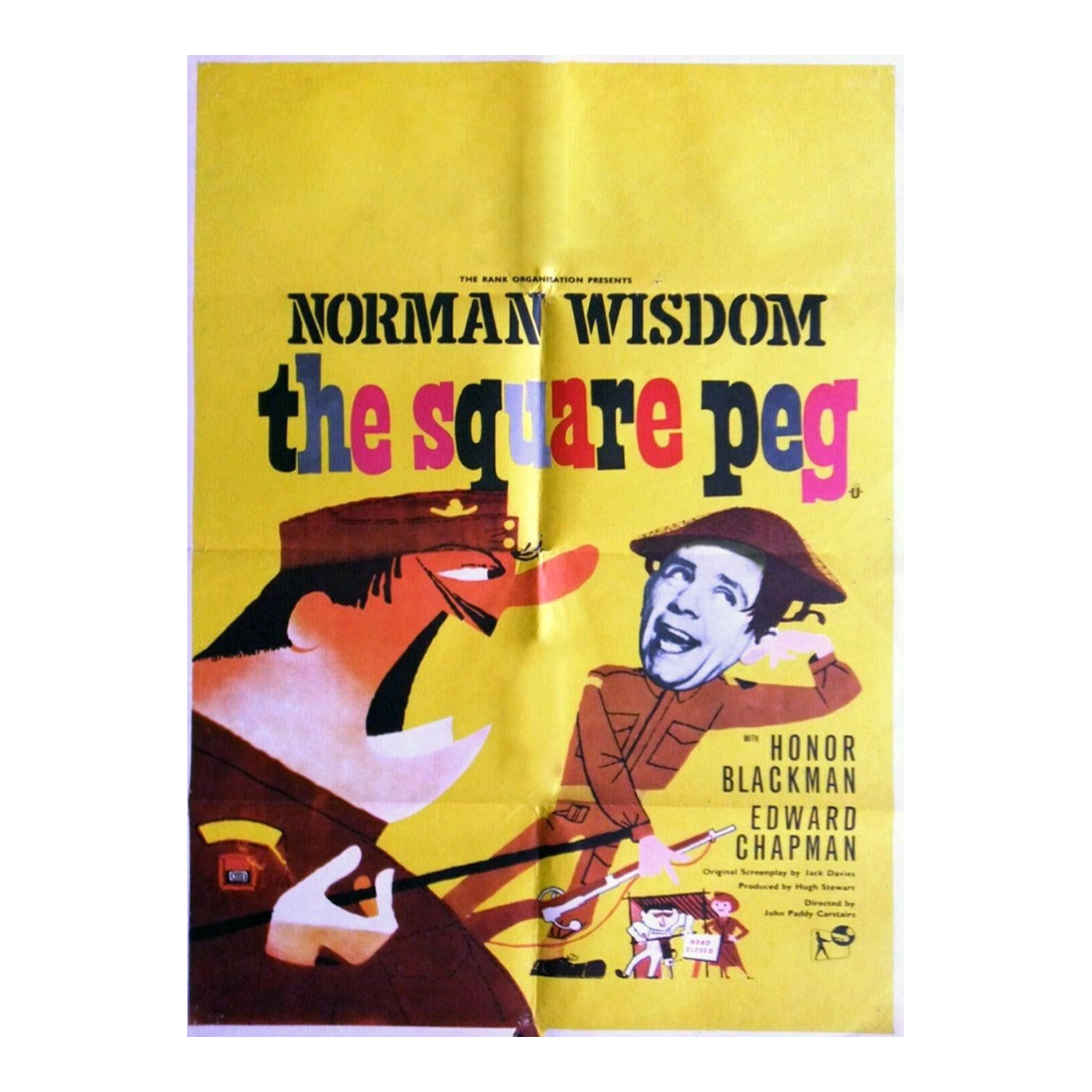 1959 The Square Peg Poster Chairish