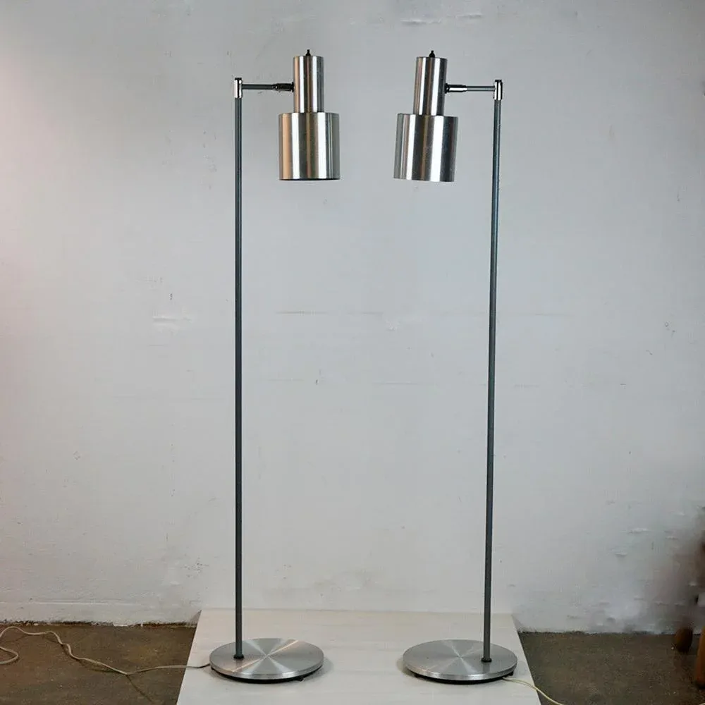 Scandinavian Modern Studio Floor Lamp attributed to Jo Hammerborg
