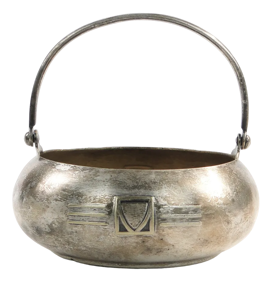 Art Nouveau Sugar Bowl from Bros, 1890s