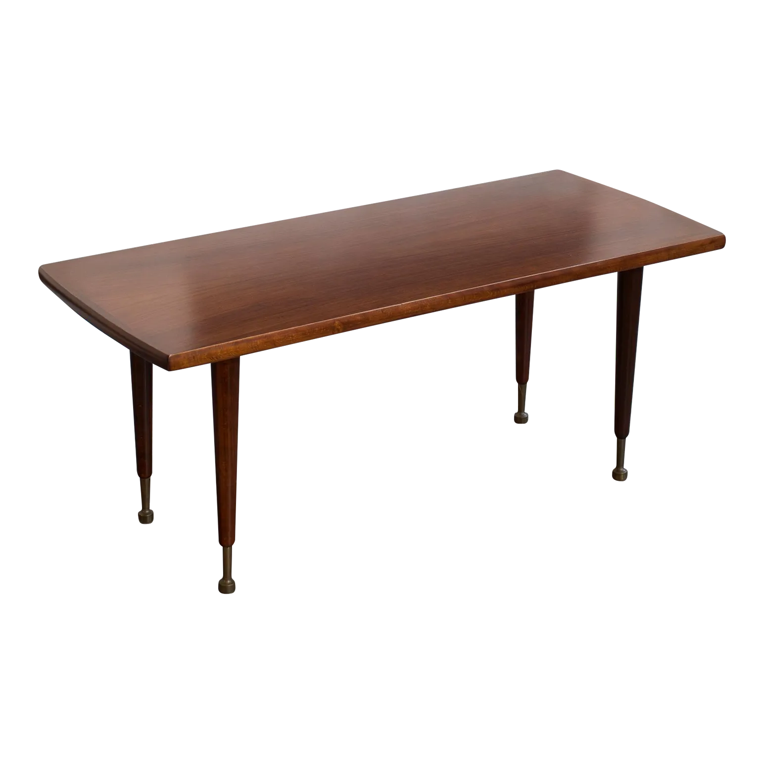 Mid-Century Modern Mahogany Coffee Table | Chairish