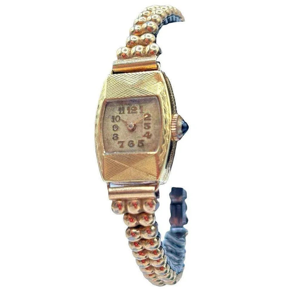 1920s Swiss Made Rolled Gold Filled Art Deco Women