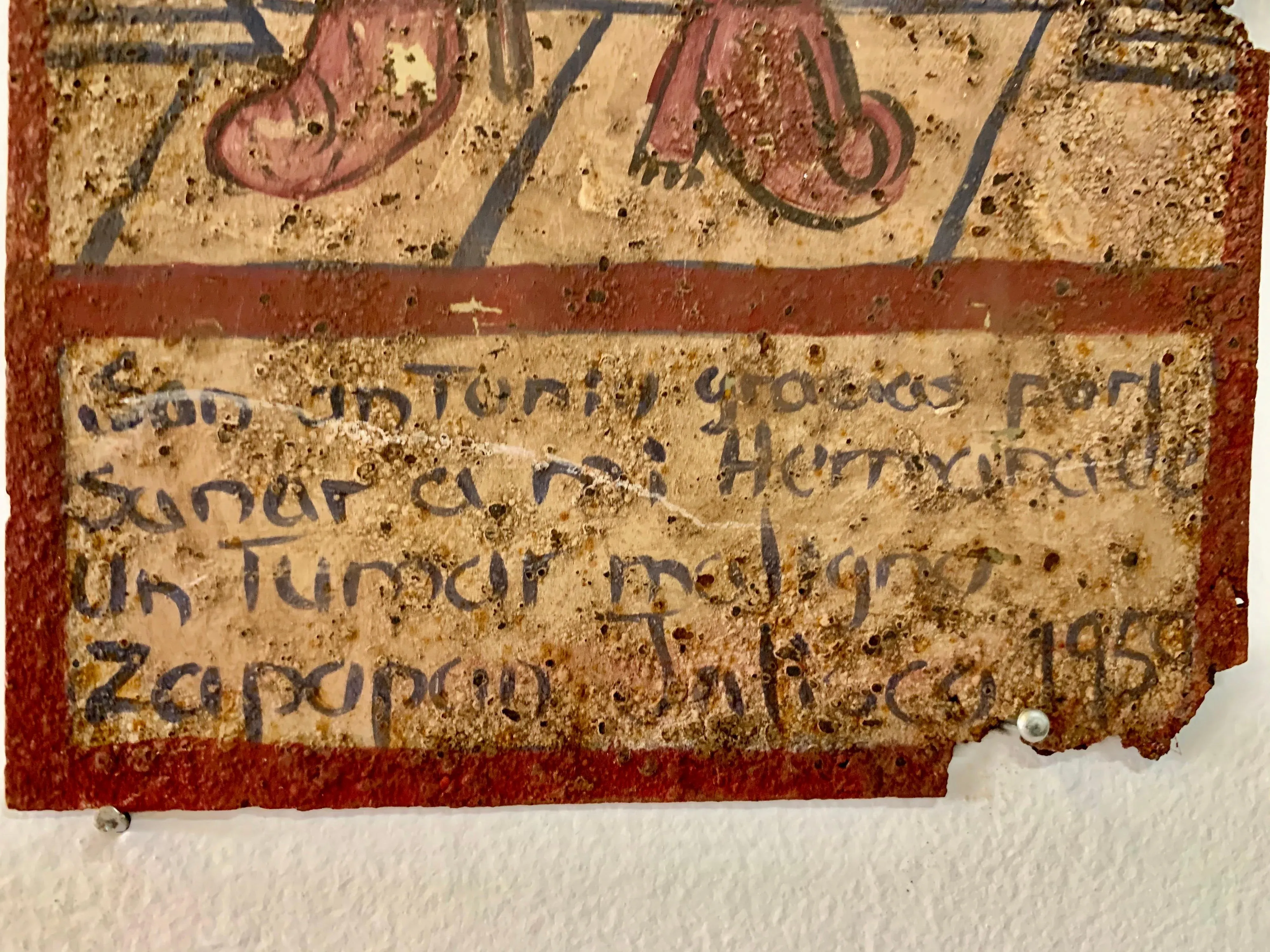Collection of Mexican Prayer Plaques \