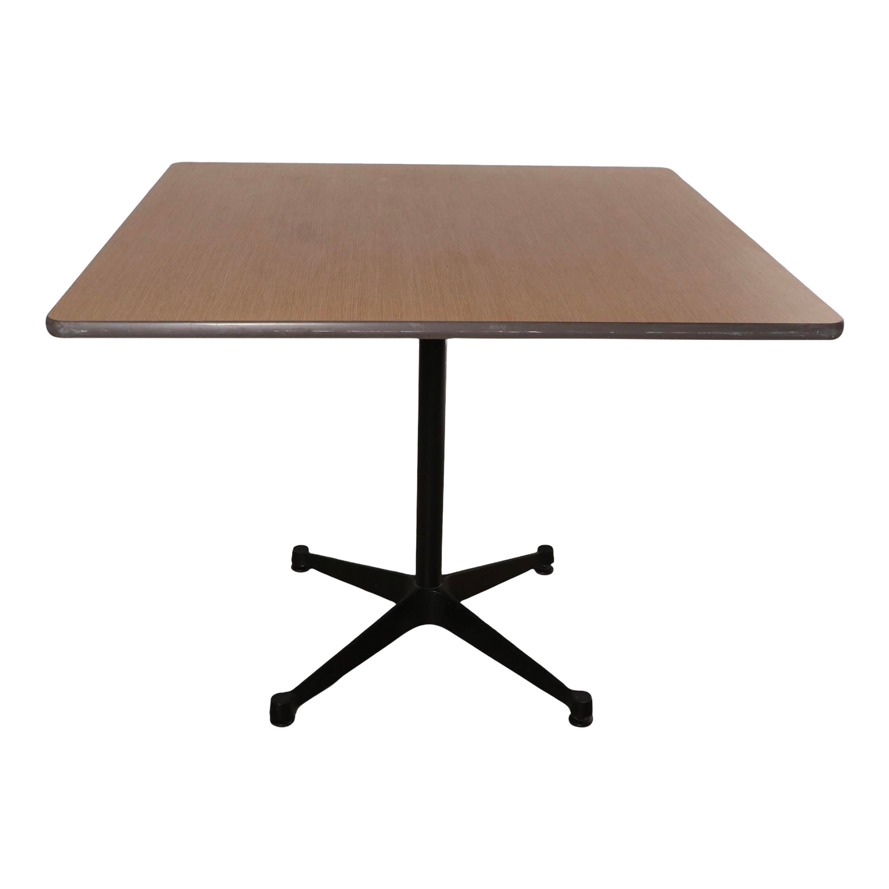 Eames for Herman Miller Cafe Dining Table With FauxWood Grained