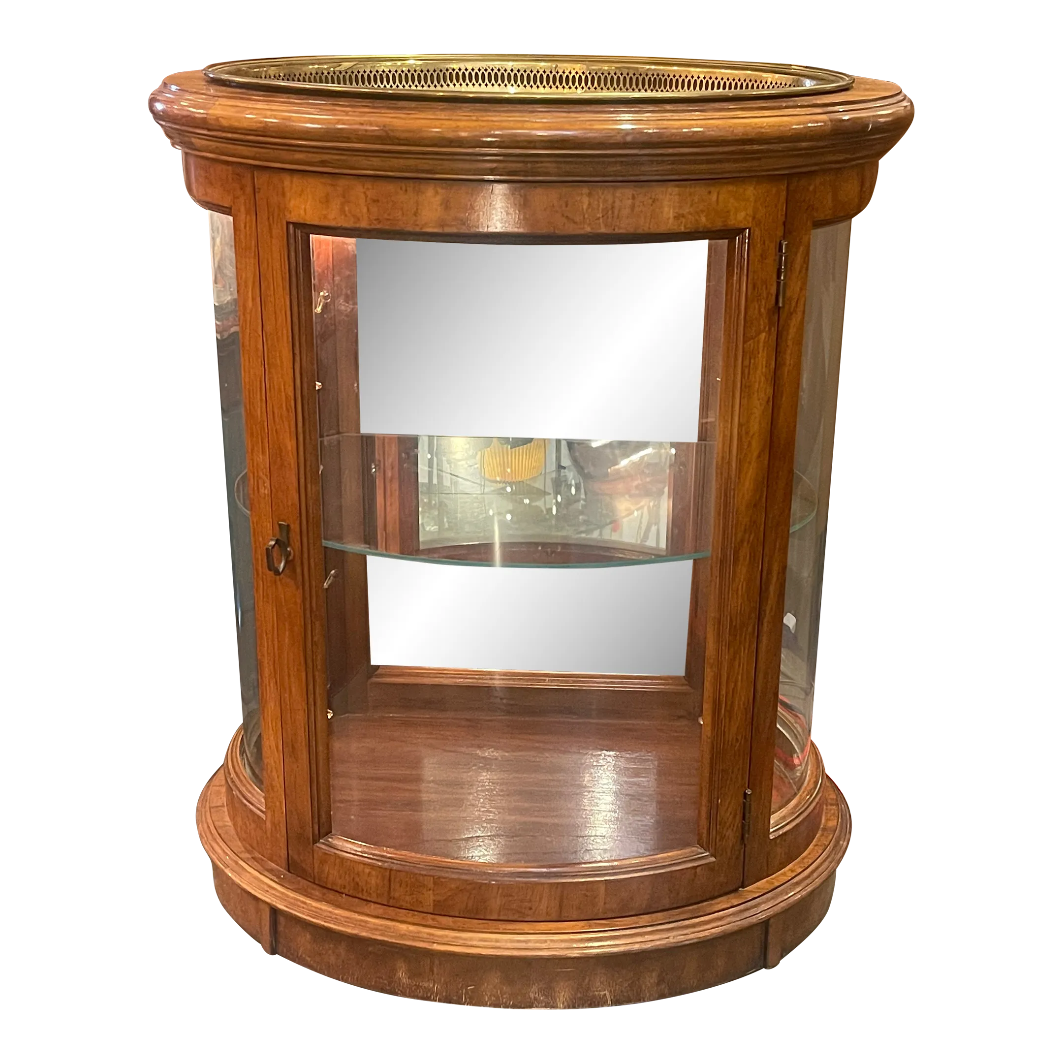 Mid century 2024 modern curio cabinet