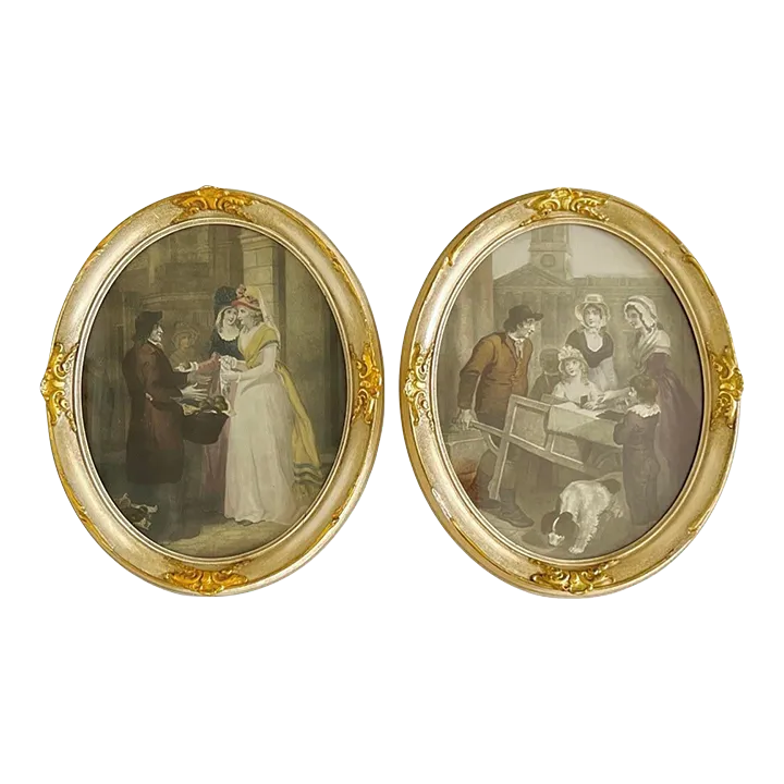 Vintage Ca 1950s, 18th Century Francis Wheatley's 'Cries of London