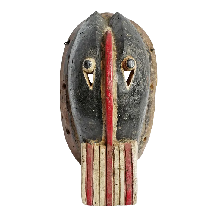 Vintage Baule Goli Mask