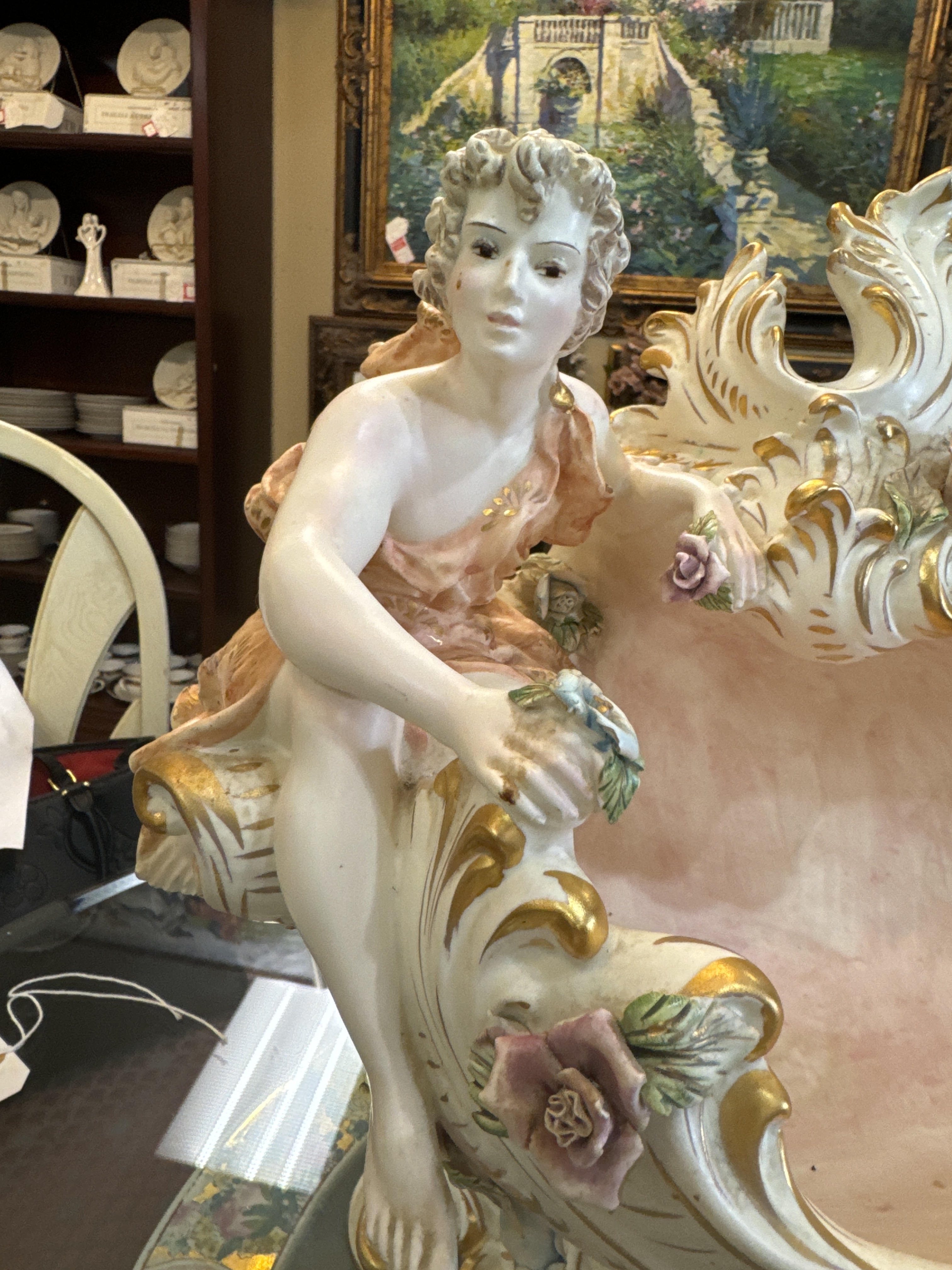 【 美品 】カポディモンテ Porcellane D'arte Principe 美品 】カポディモンテ Porcellane D'arte Principe