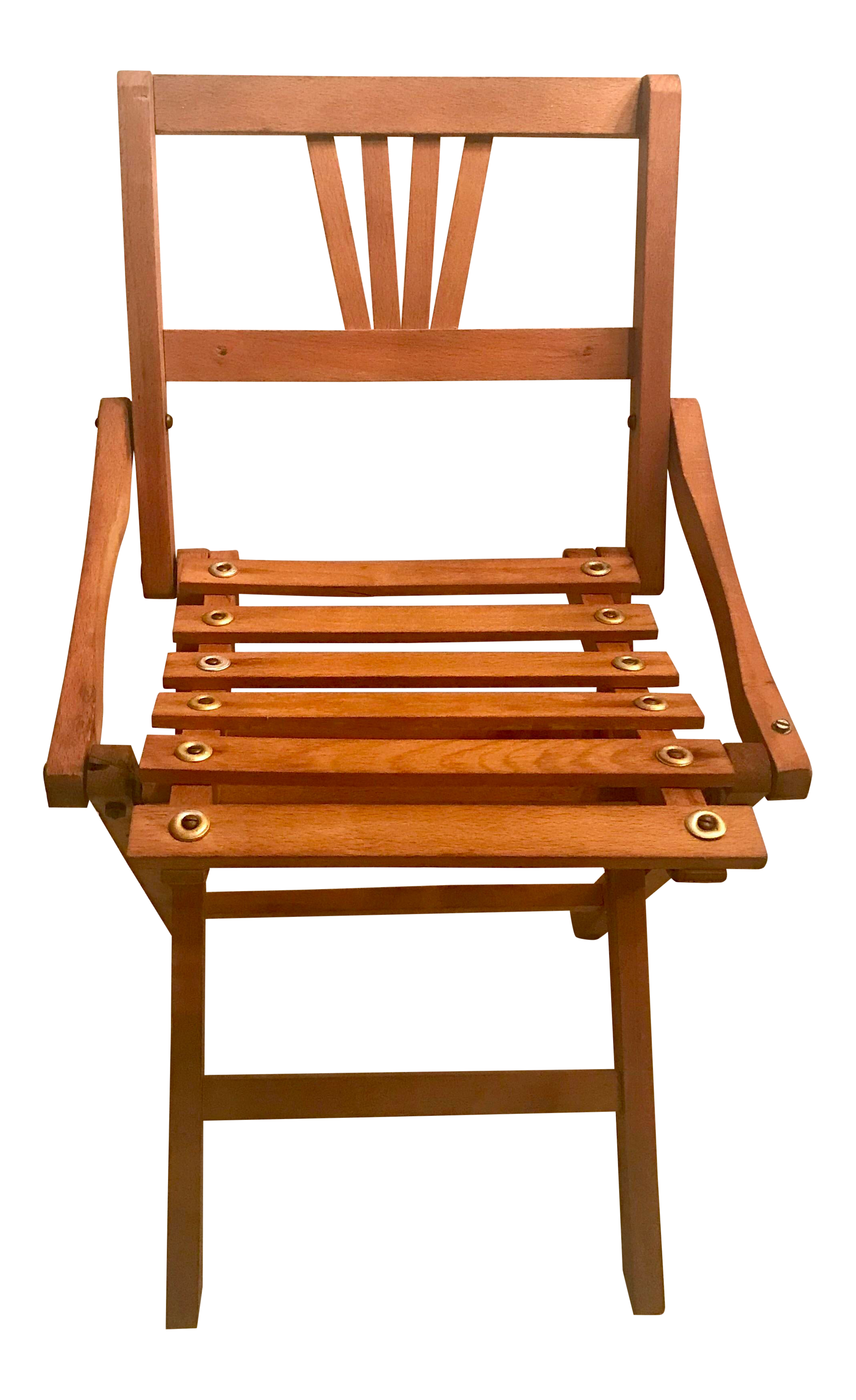 wooden childs chair