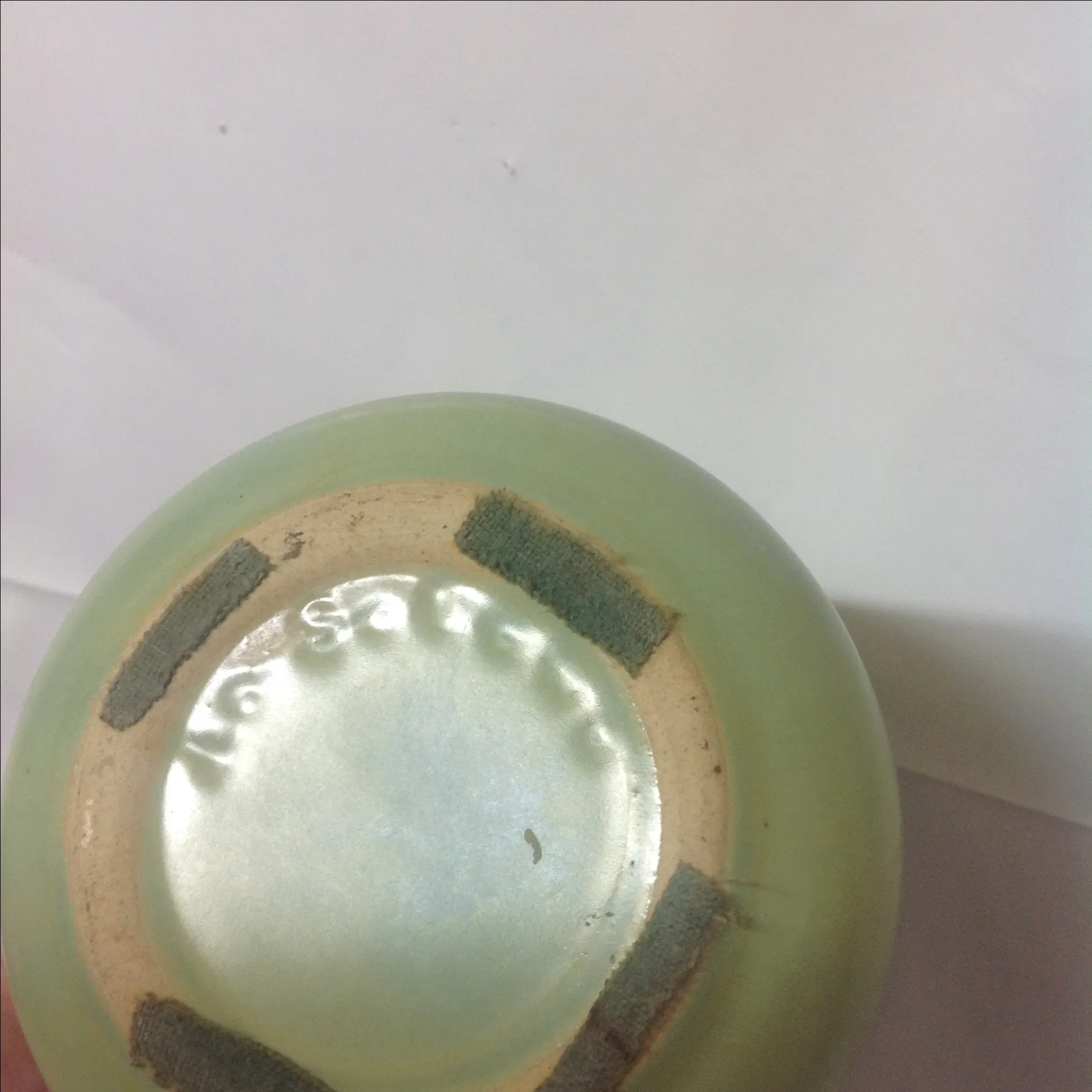 Pastel Green La Solana Pottery Vase