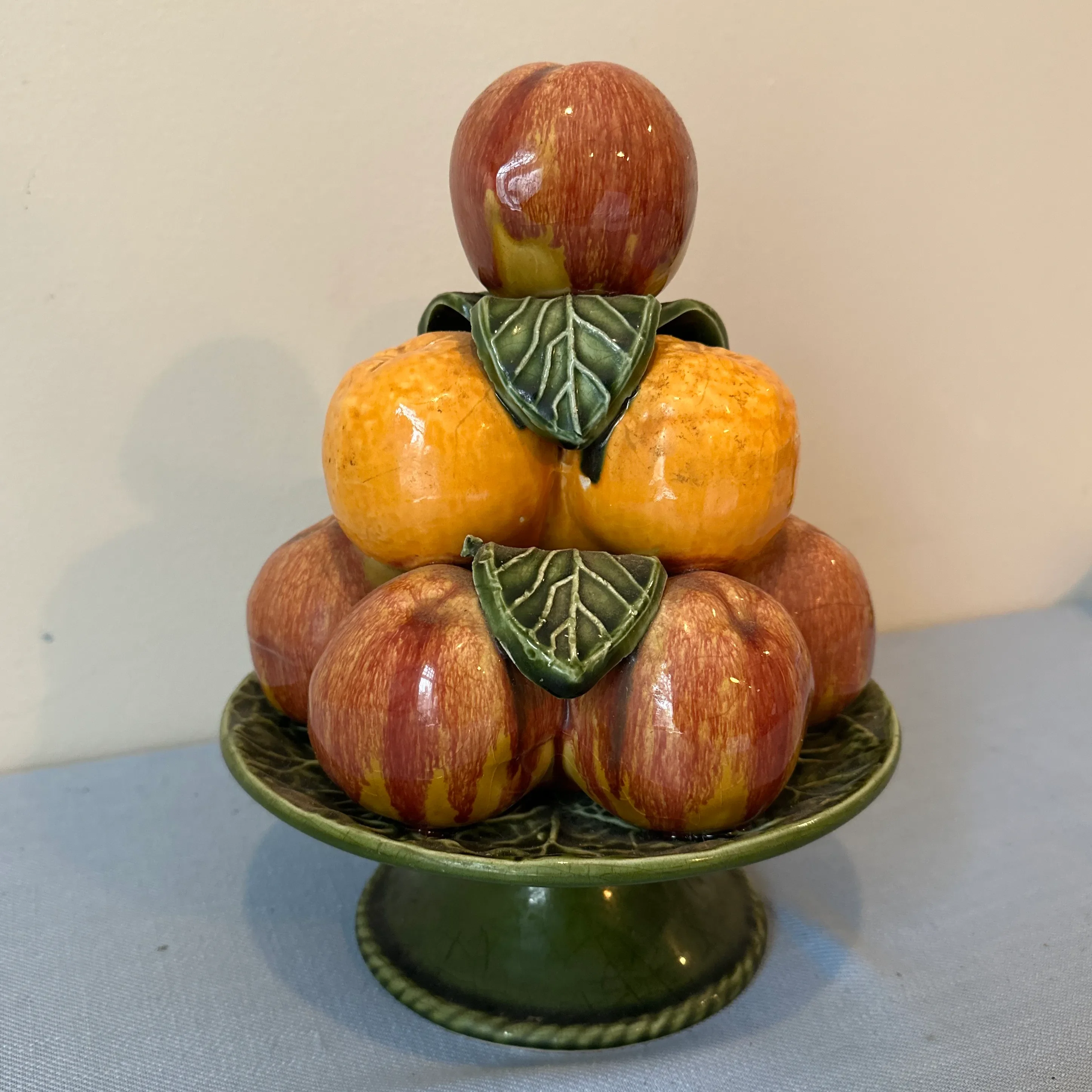 Vintage Jay Wilfred - Andrea by Sadie Ceramic Majolica Fruit