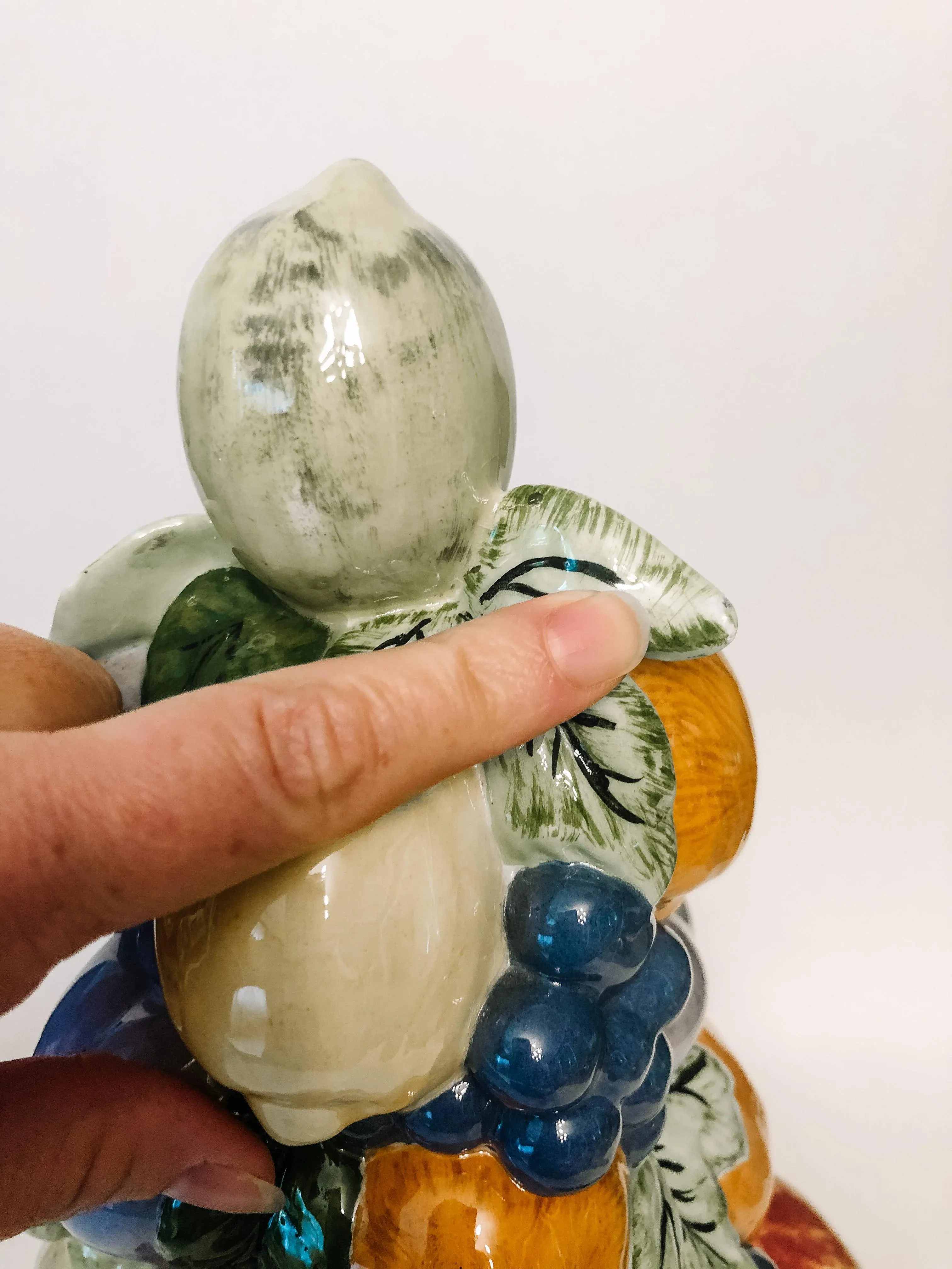 Vintage 1960s Porcelain Topiary Centerpiece