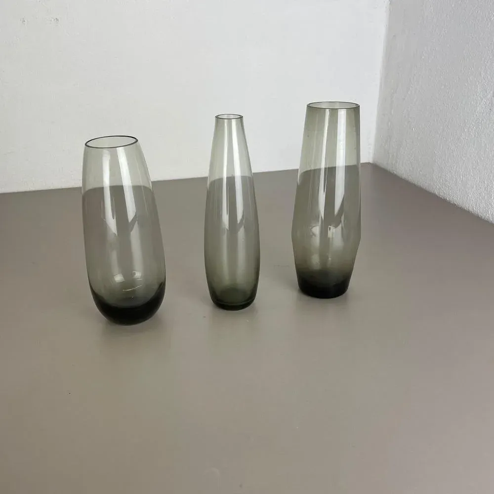 Turmalin Vases Attributed to Wilhelm Wagenfeld for WMF, Germany