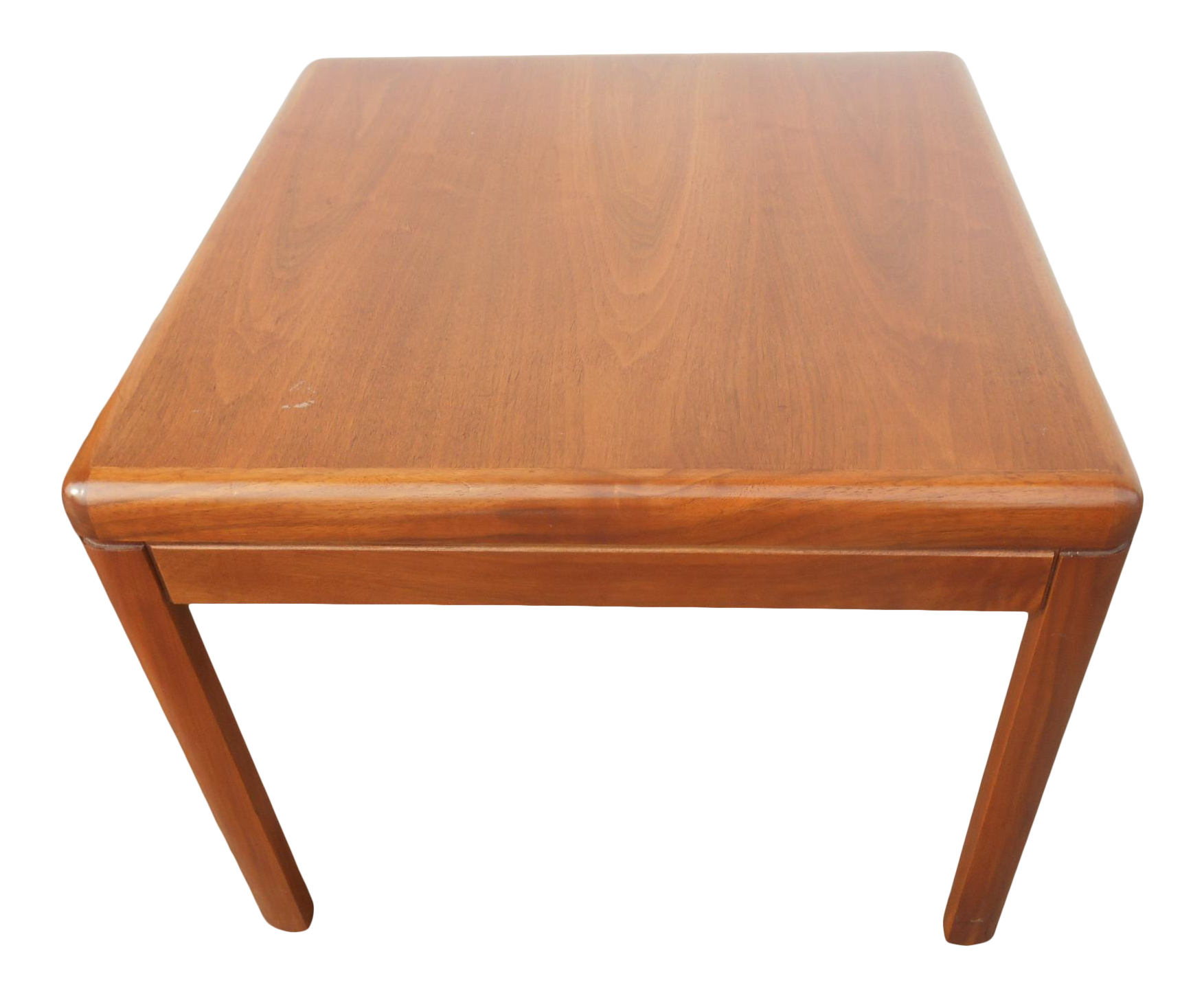 1960's MidCentury Solid Walnut Side Table by Nucraft Chairish