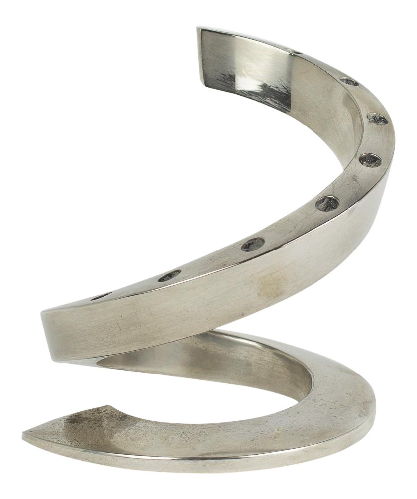 Dansk Silver Spiral Candle Holder Chairish