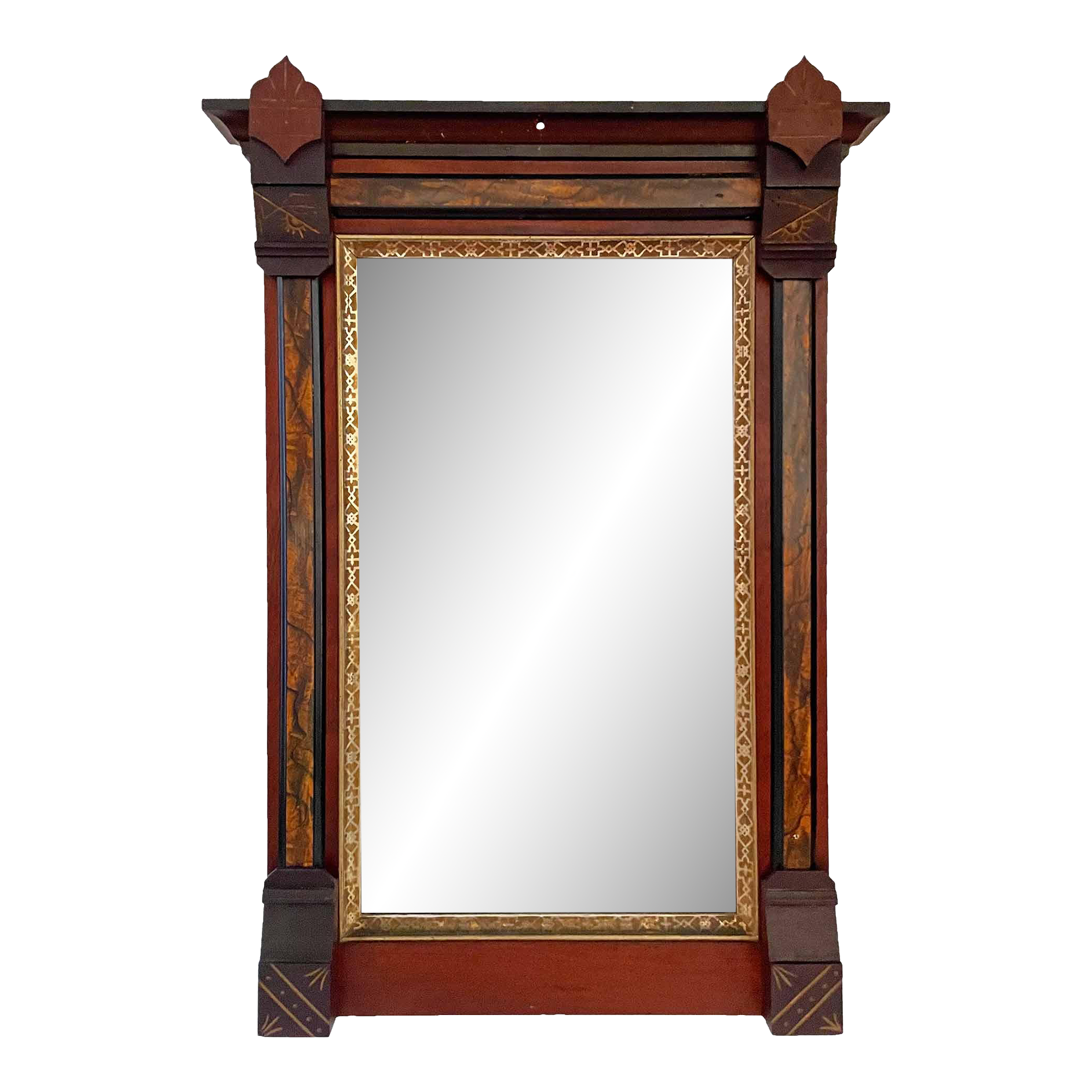 Antique Victorian Eastlake Mirror Chairish