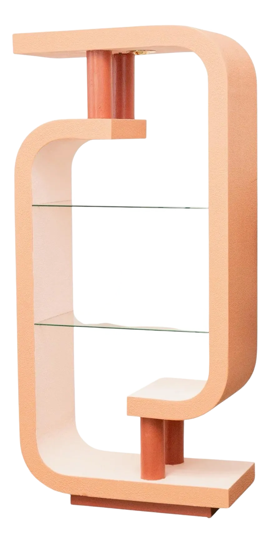 その他 80's  postmodern shelf 1980s Post Modern Shelf in Desert Color Block | Chairish
