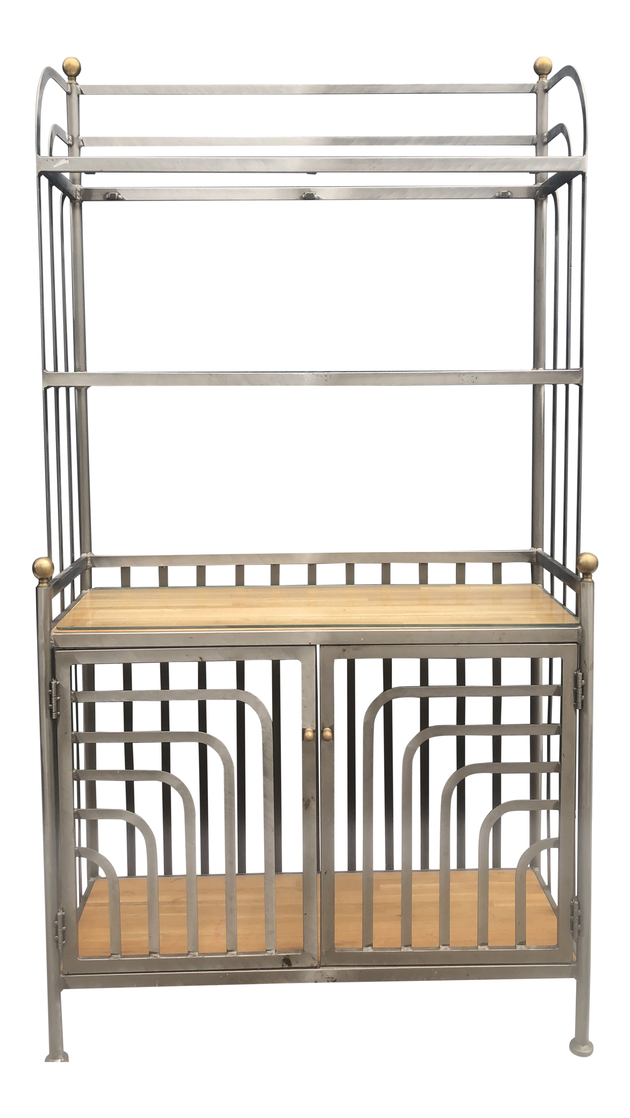 brass changing table