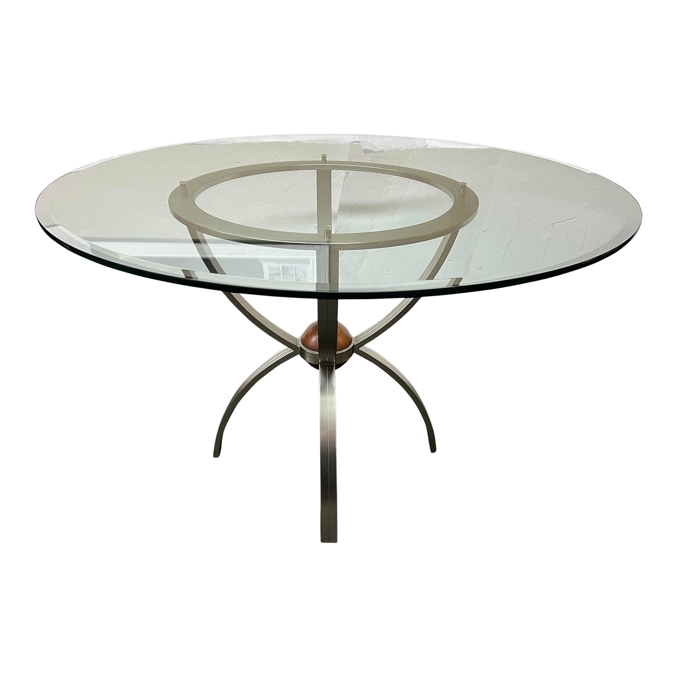 Ethan Allen Radius Collection Round Table Chairish