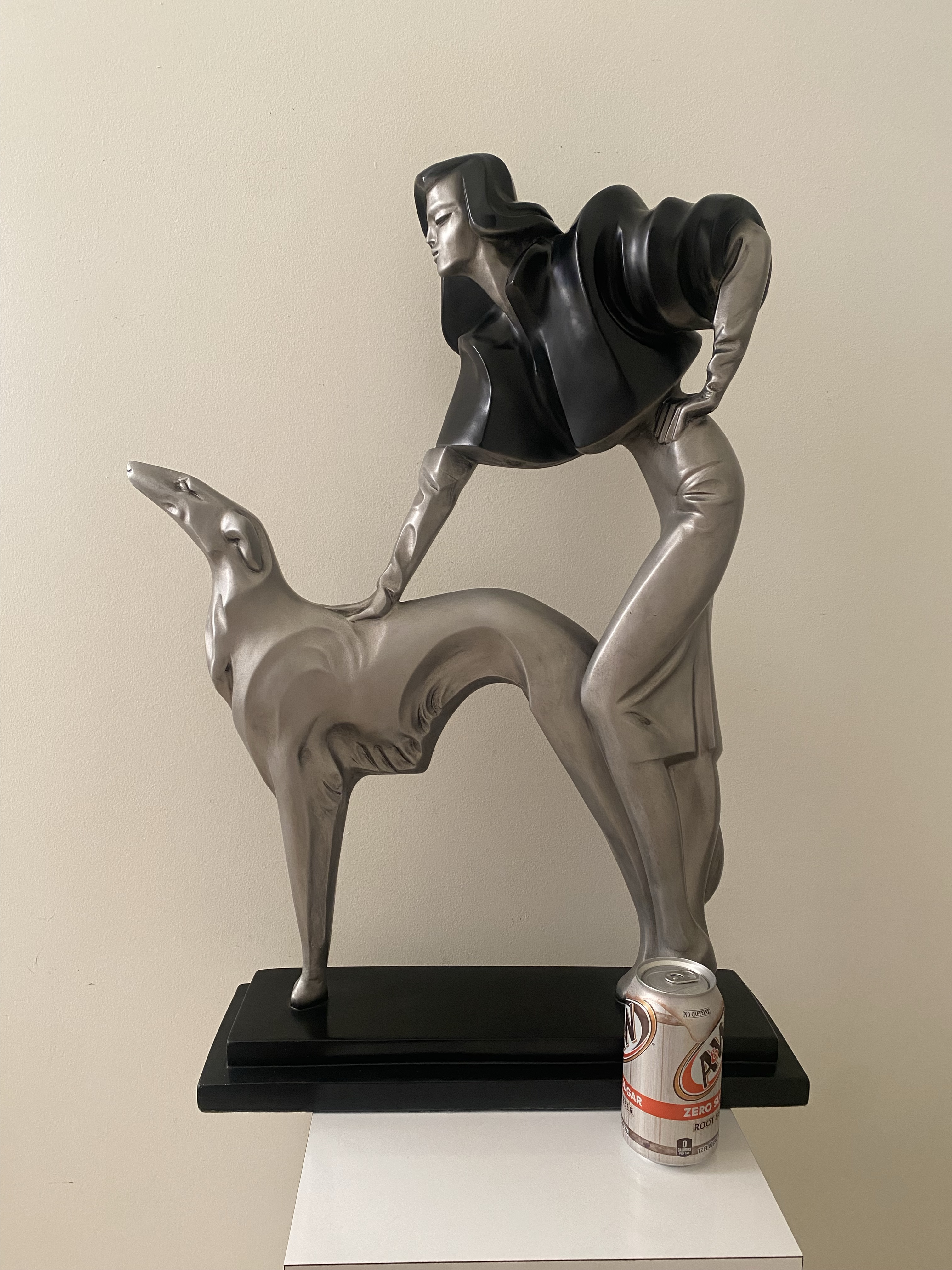 Art Deco Sculpture 1980s Austin Productions by Alexander Danel