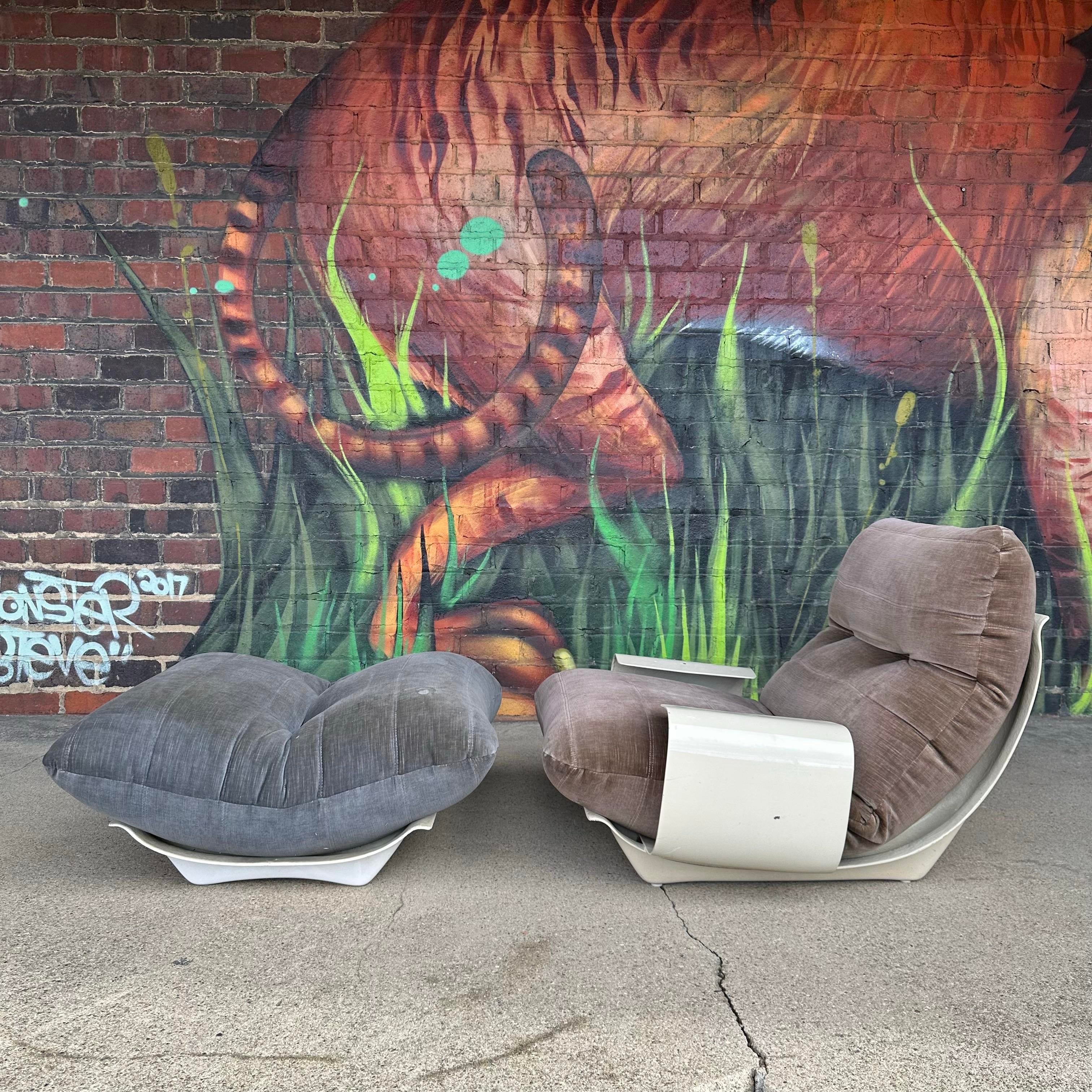 MICHEL  - MICHEL  ボレロ Michel Ducaroy for Ligne Roset “Marsala” Modernist Lounge Chair