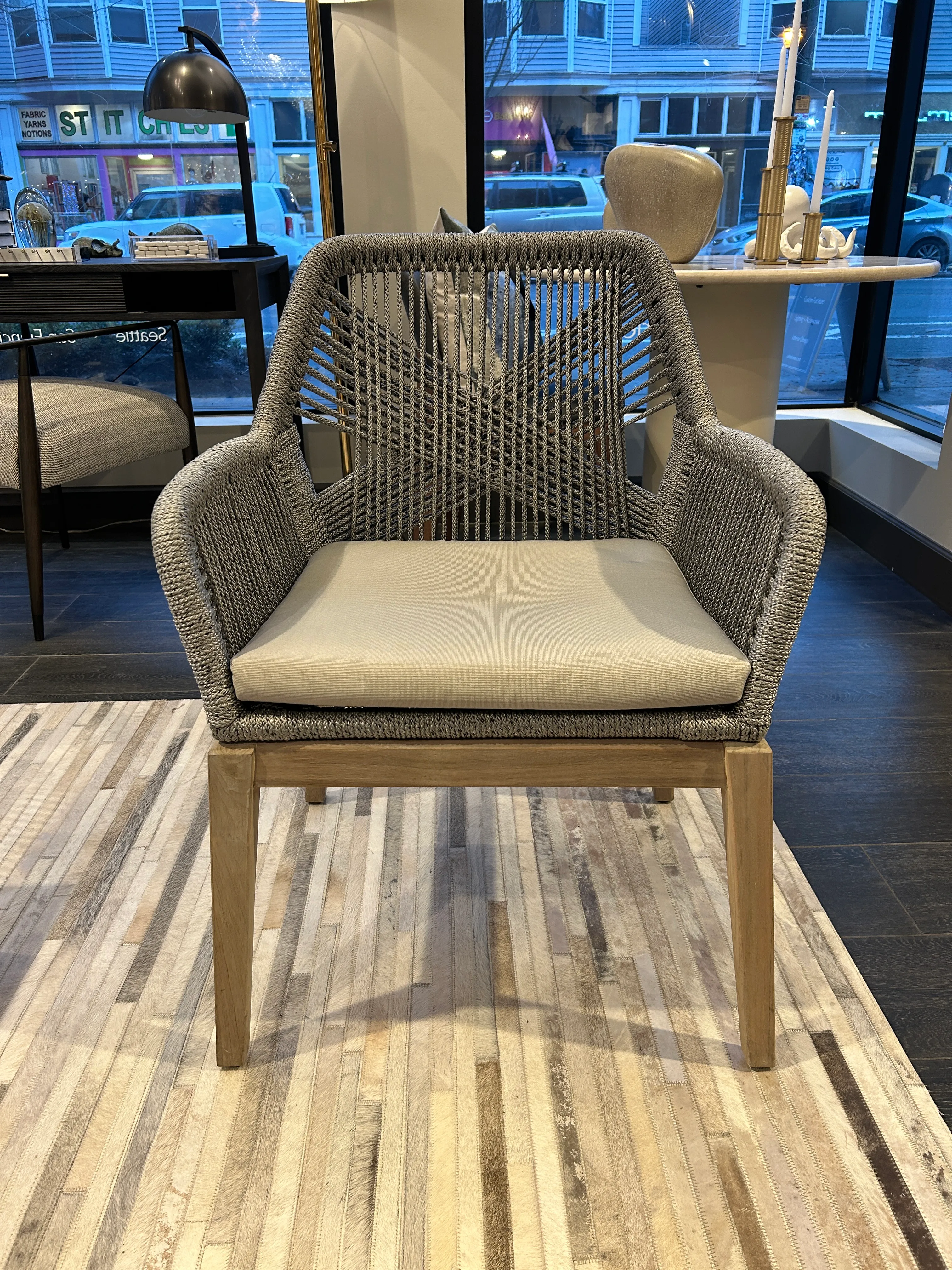 Essentials for Living Loom Arm Chair Chairish