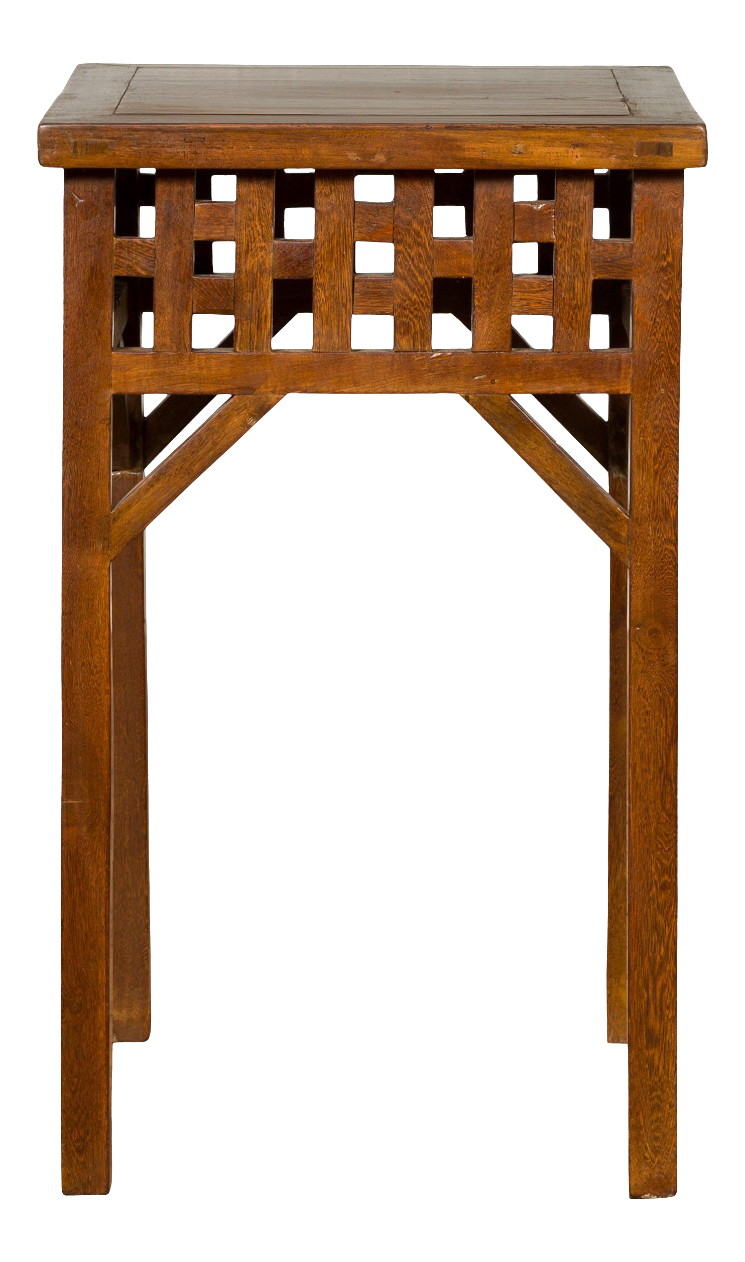 wooden lamp table