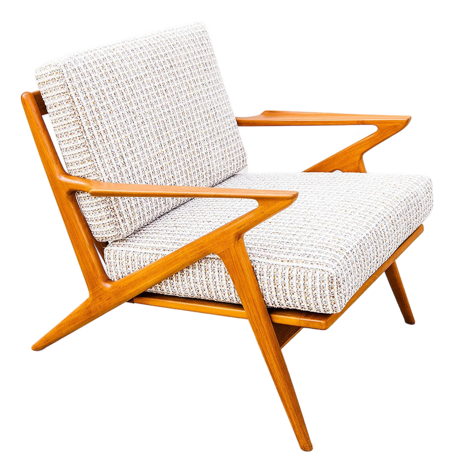 1960s Original Teak Z Chair by Poul Jensen for Selig, Danish Mid