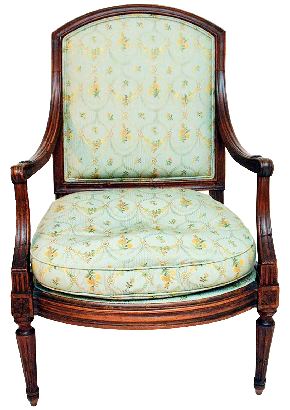 Antique 19th C. French Fauteuil Armchair Chairish