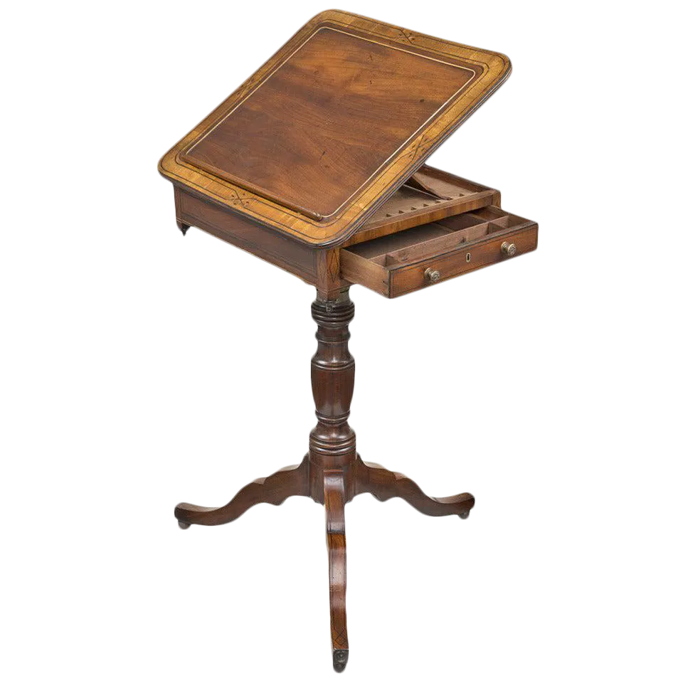 Regency Combination Reading and Writing Table Chairish