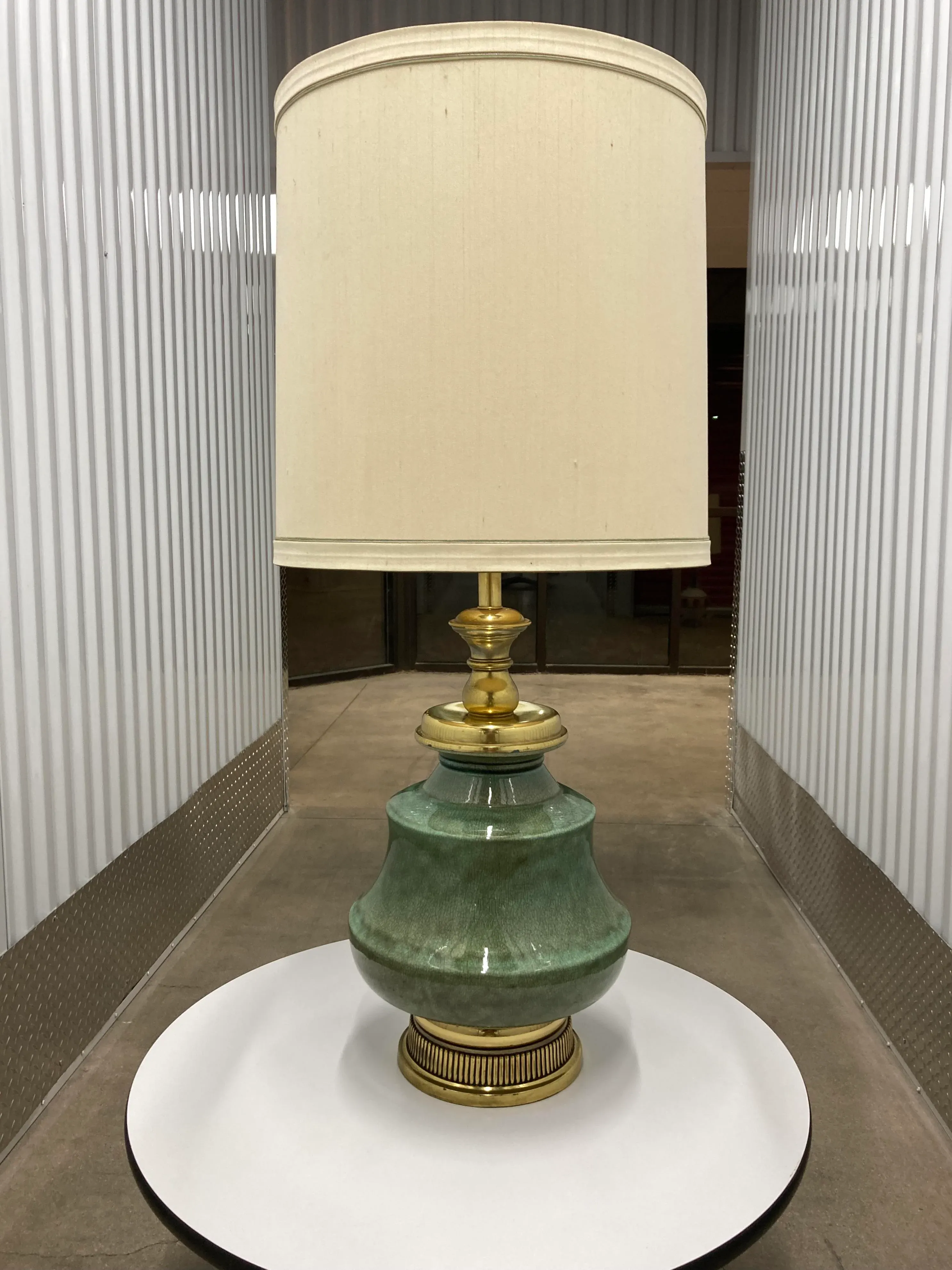 Large Size Frederick Cooper Crackle Glazed Porcelain Ginger Jar