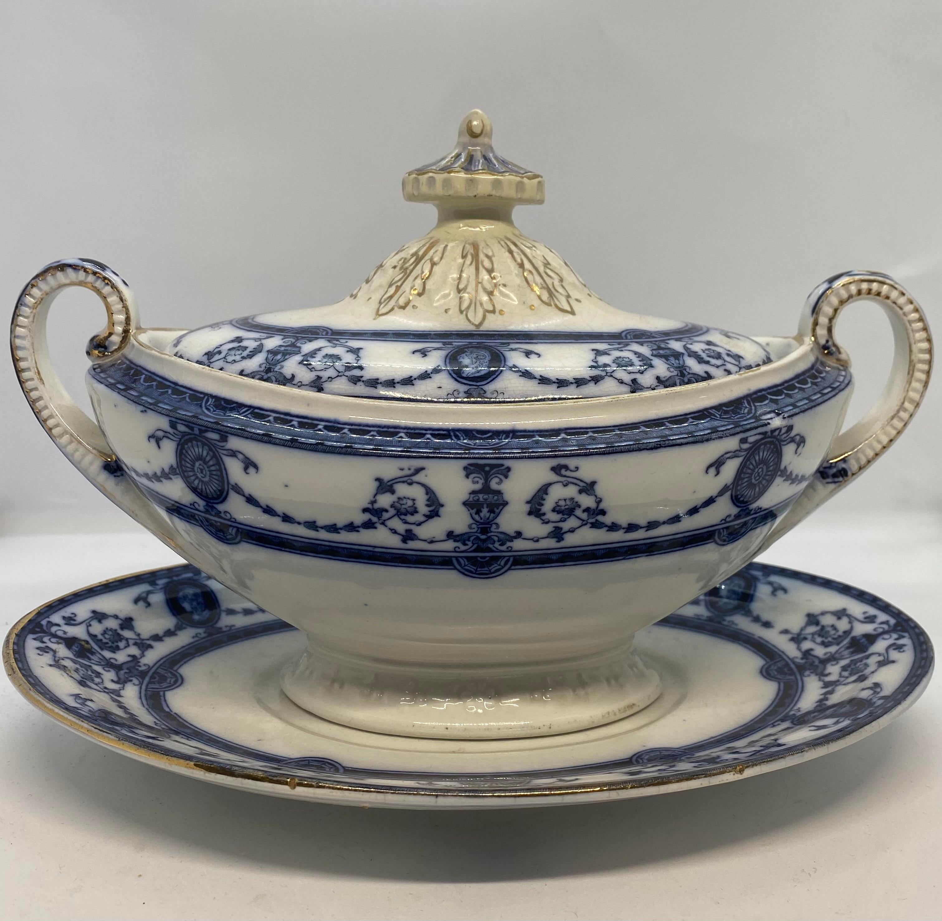 Antique Early 20th Century Sampson, Hancock & Sons Flaxman