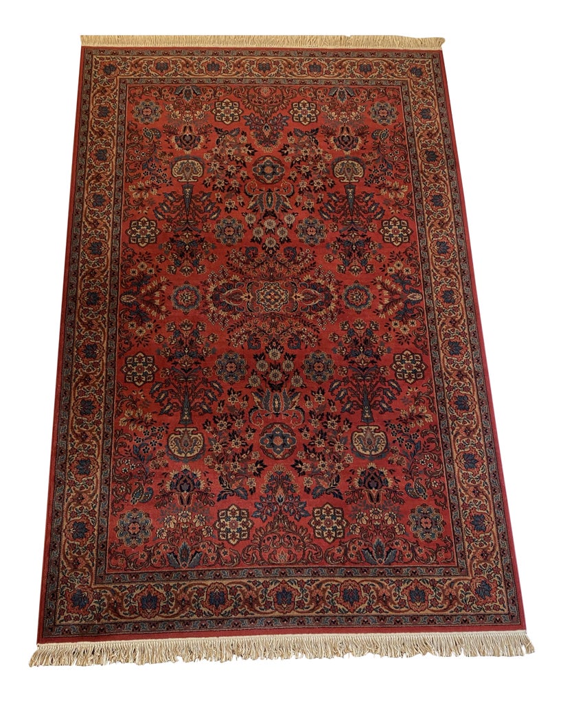 1980s Belgian Wool Rug | Chairish