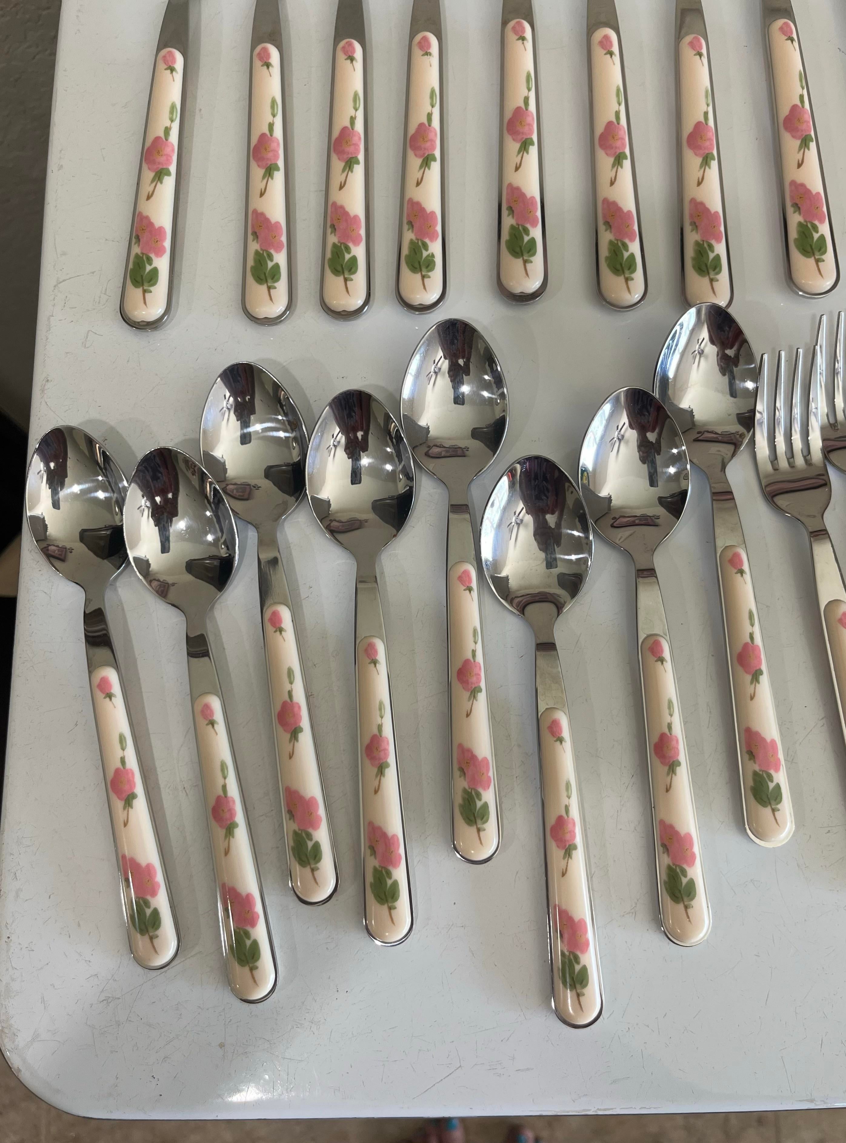 Franciscan Rose Pattern 皿とピッチャーセット Franciscan Rose Pattern 皿とピッチャーセット Franciscan Rose