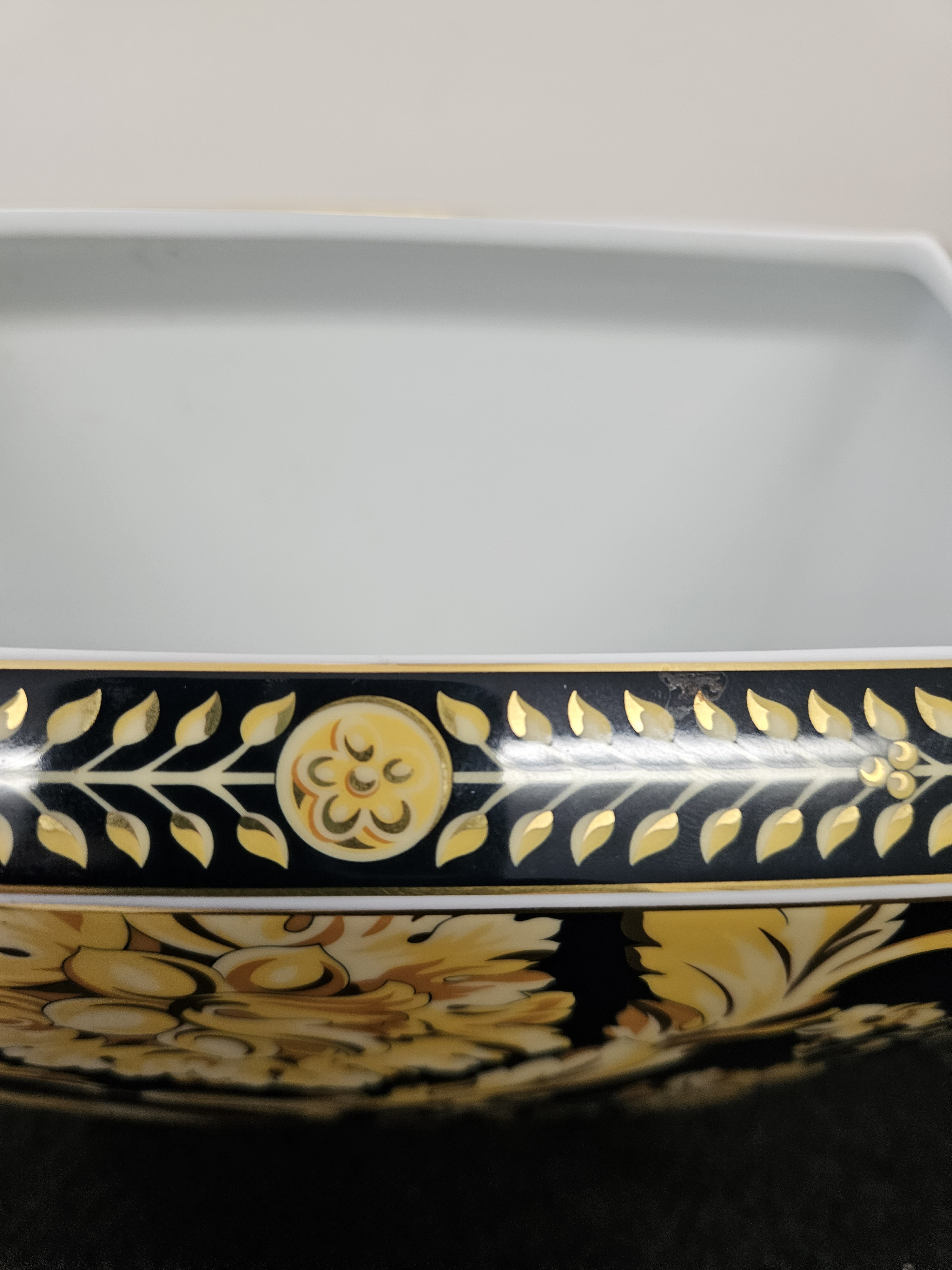 Versace dog cheap bowl
