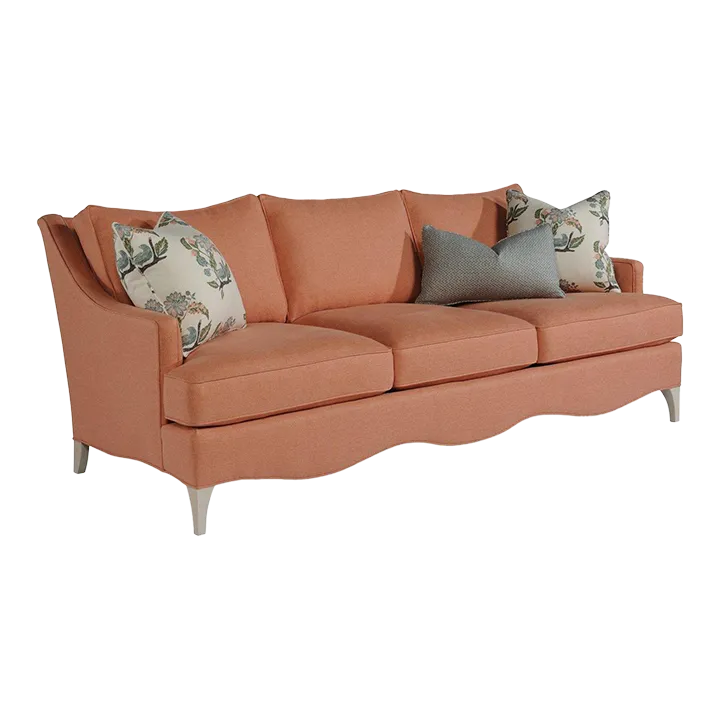 Celerie Kemble for Taylor King Swell Sofa in Elya Parfait Chairish