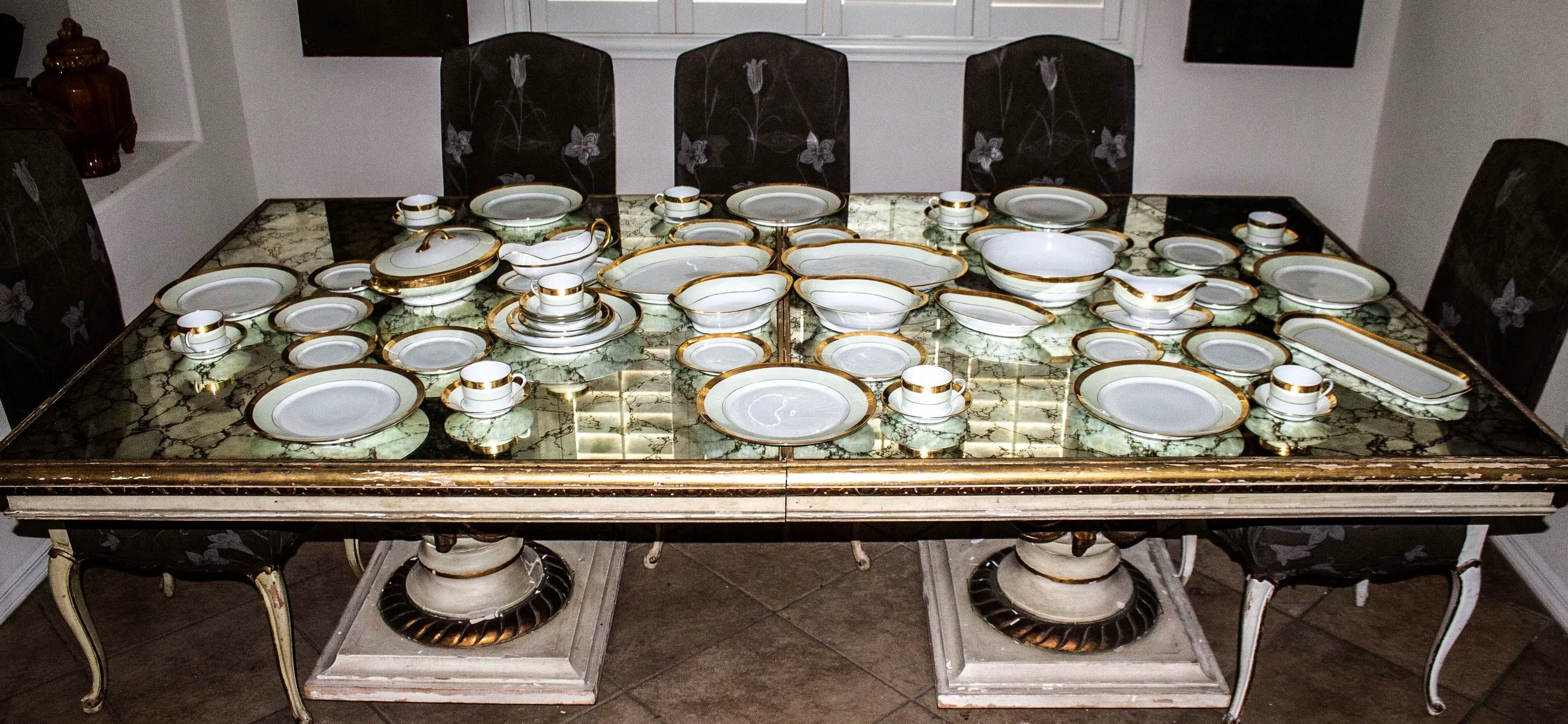 CH.FIELD HAVILAND 3点SET CH Field Set Of 3 Haviland Limoges GDA France Antique 1900's