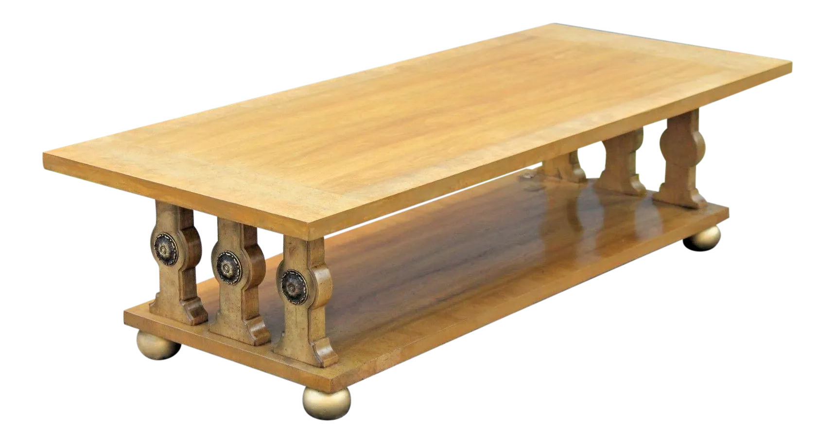 C1960's Mid Century Large Coffee Table Chairish